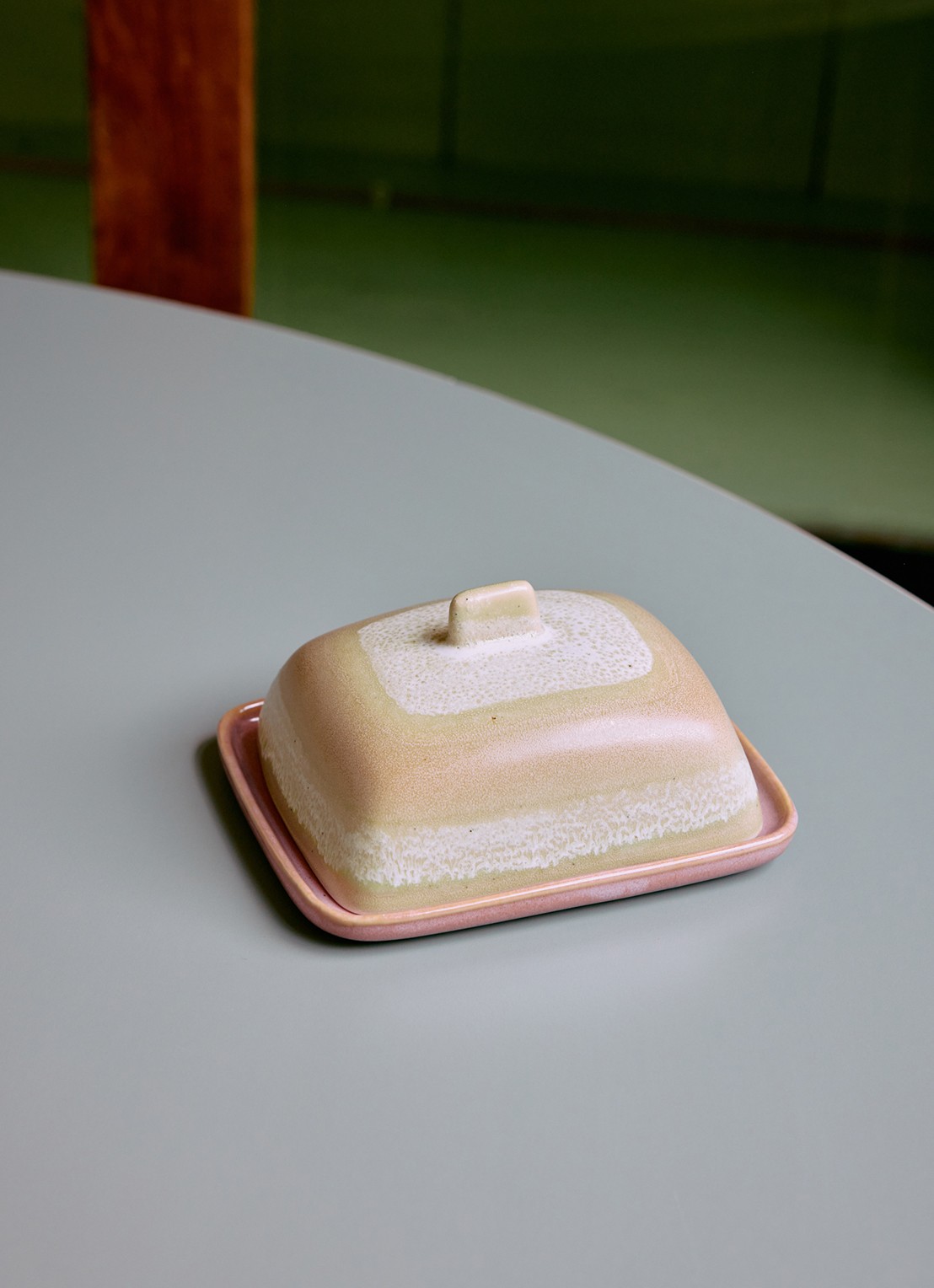 HKliving Botervloot 15,5 cm - voorkant 6 roze