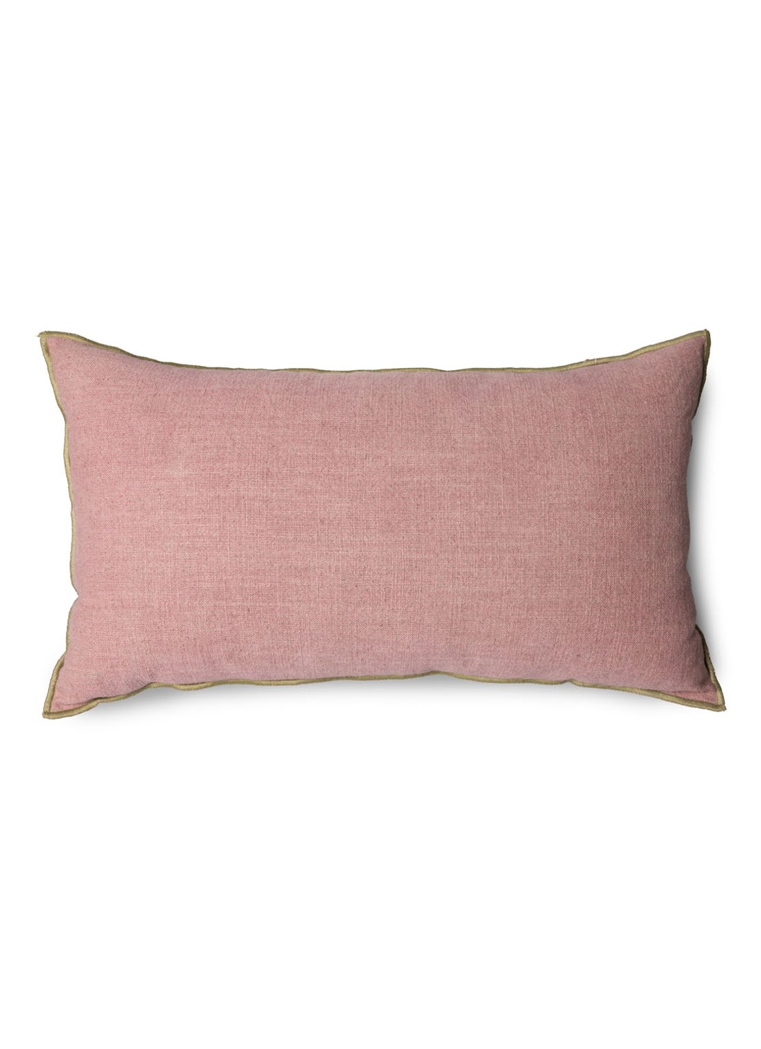 HKliving Bouquet sierkussen 60 x 35 cm - voorkant roze