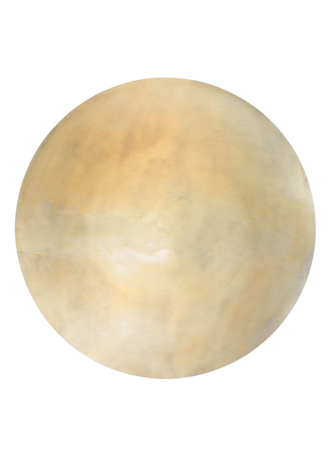 HKliving Brass bijzettafel 49 cm - detail goud
