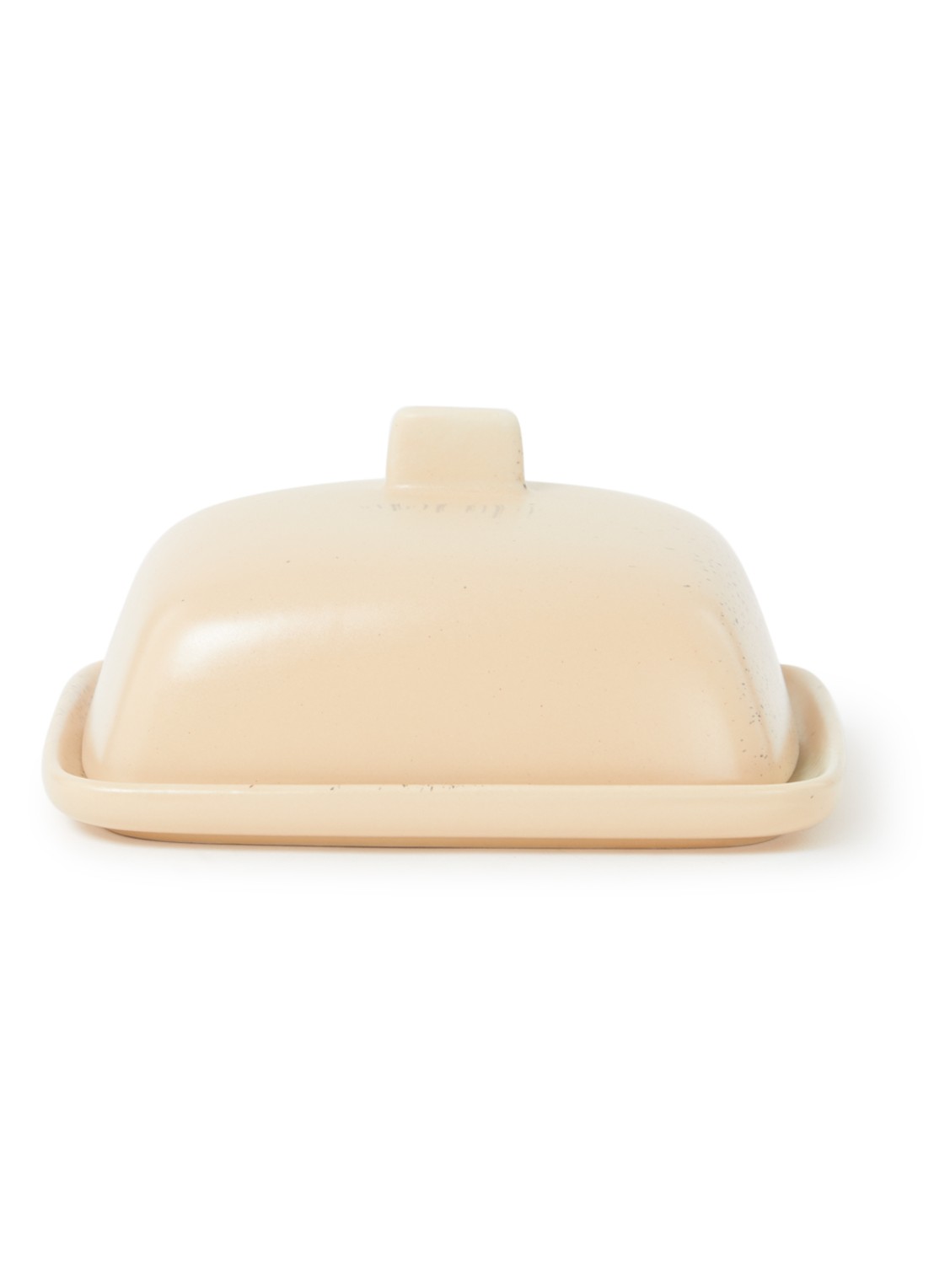 HKliving Breeze botervloot 15,5 x 12 cm - voorkant abrikoos