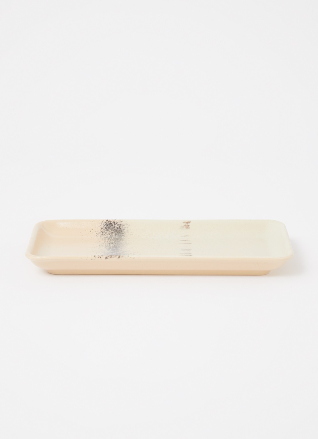 HKliving Breeze Small serveerschaal 18,5 cm - voorkant 2 beige