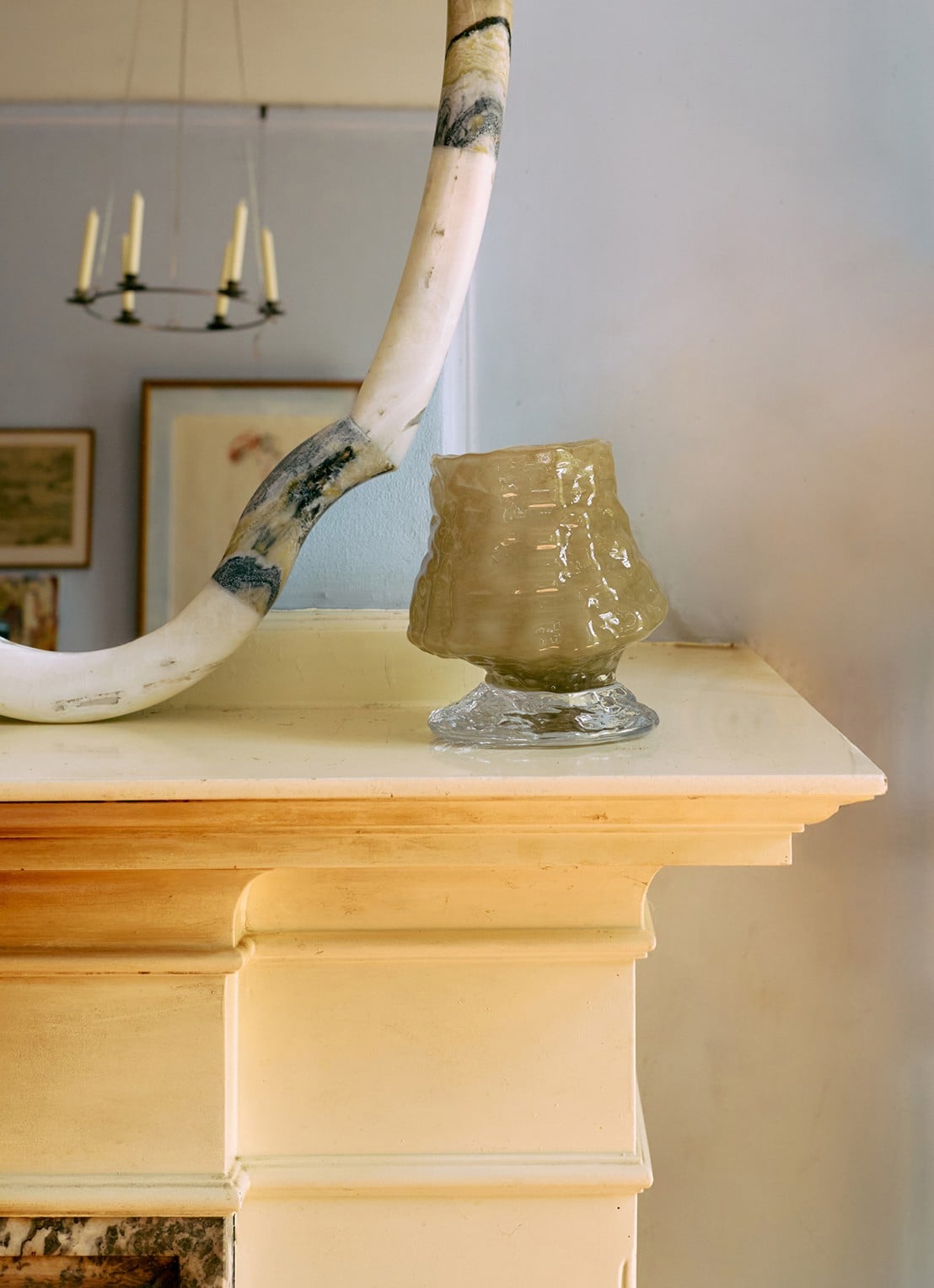 HKliving Brut vaas - detail 4 groen