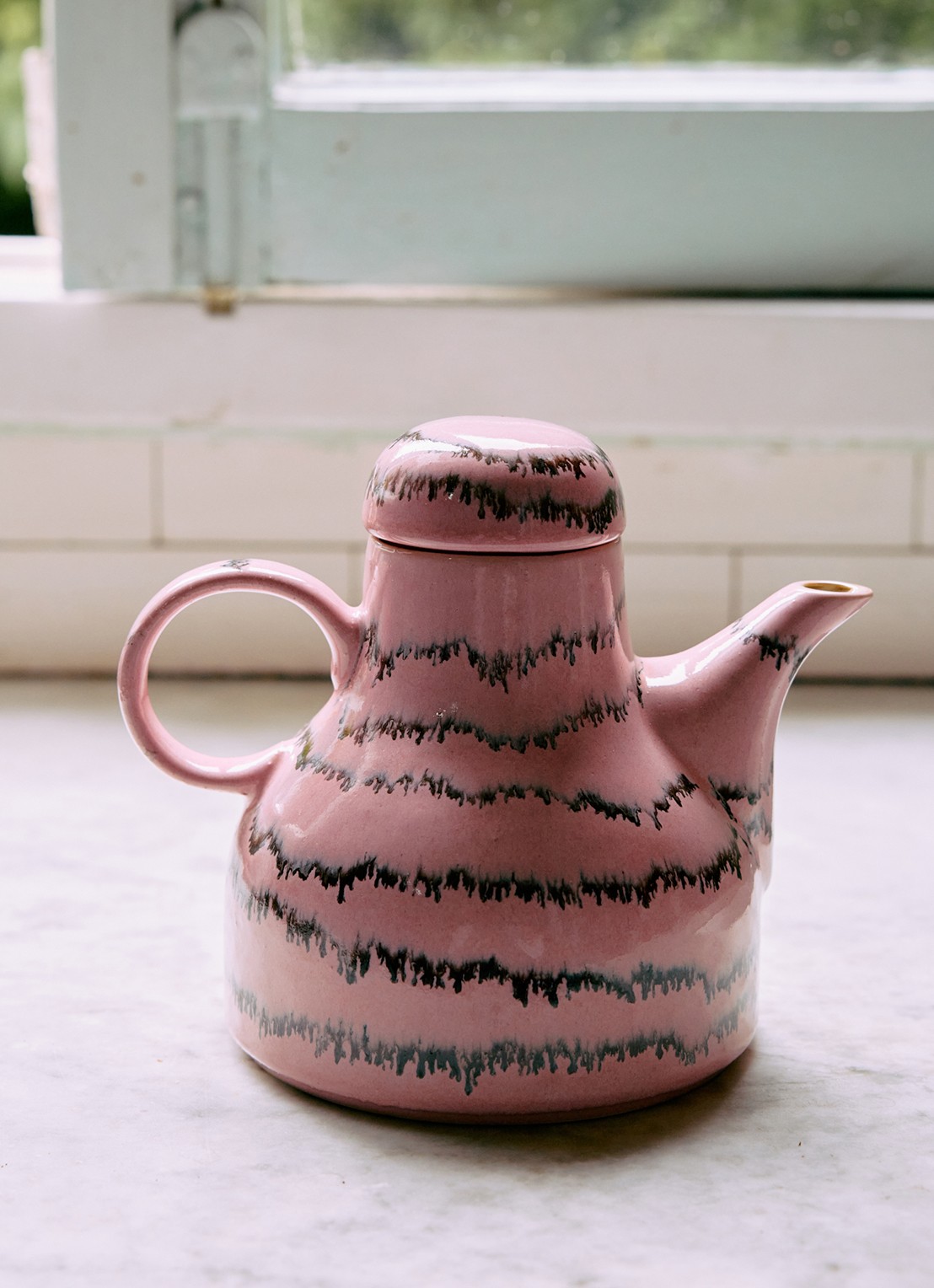 HKliving Bubble koffiepot - detail 5 roze