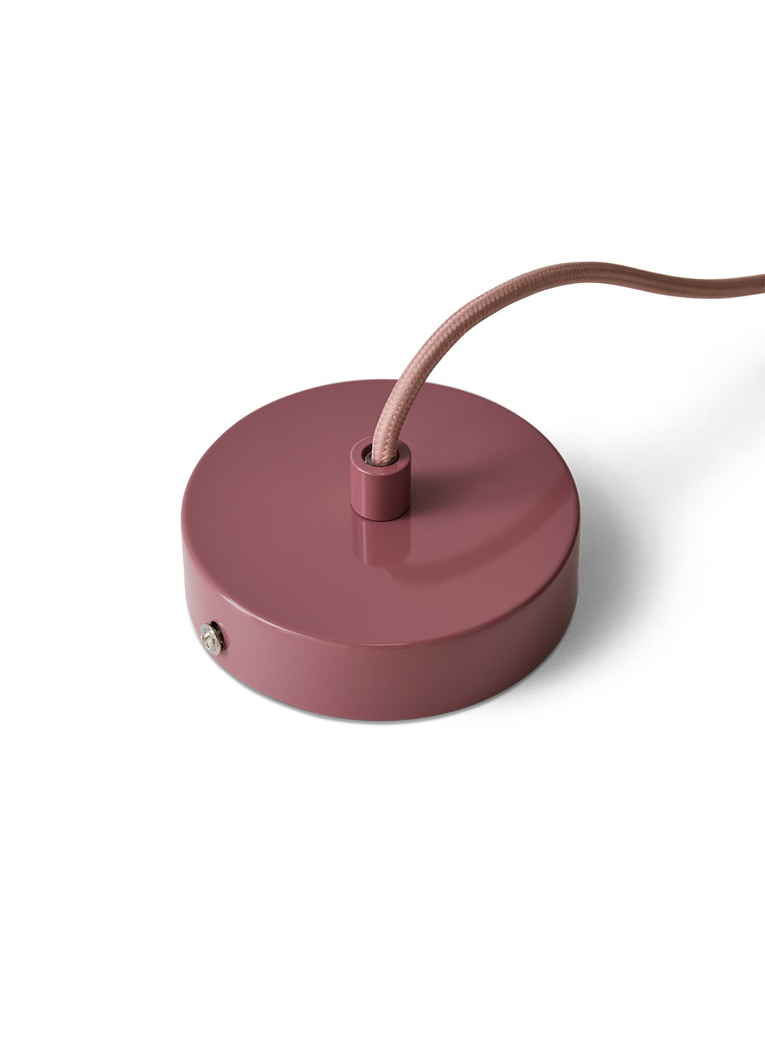 HKliving Bulb hanglamp 15,2 cm - achterkant donkerrood