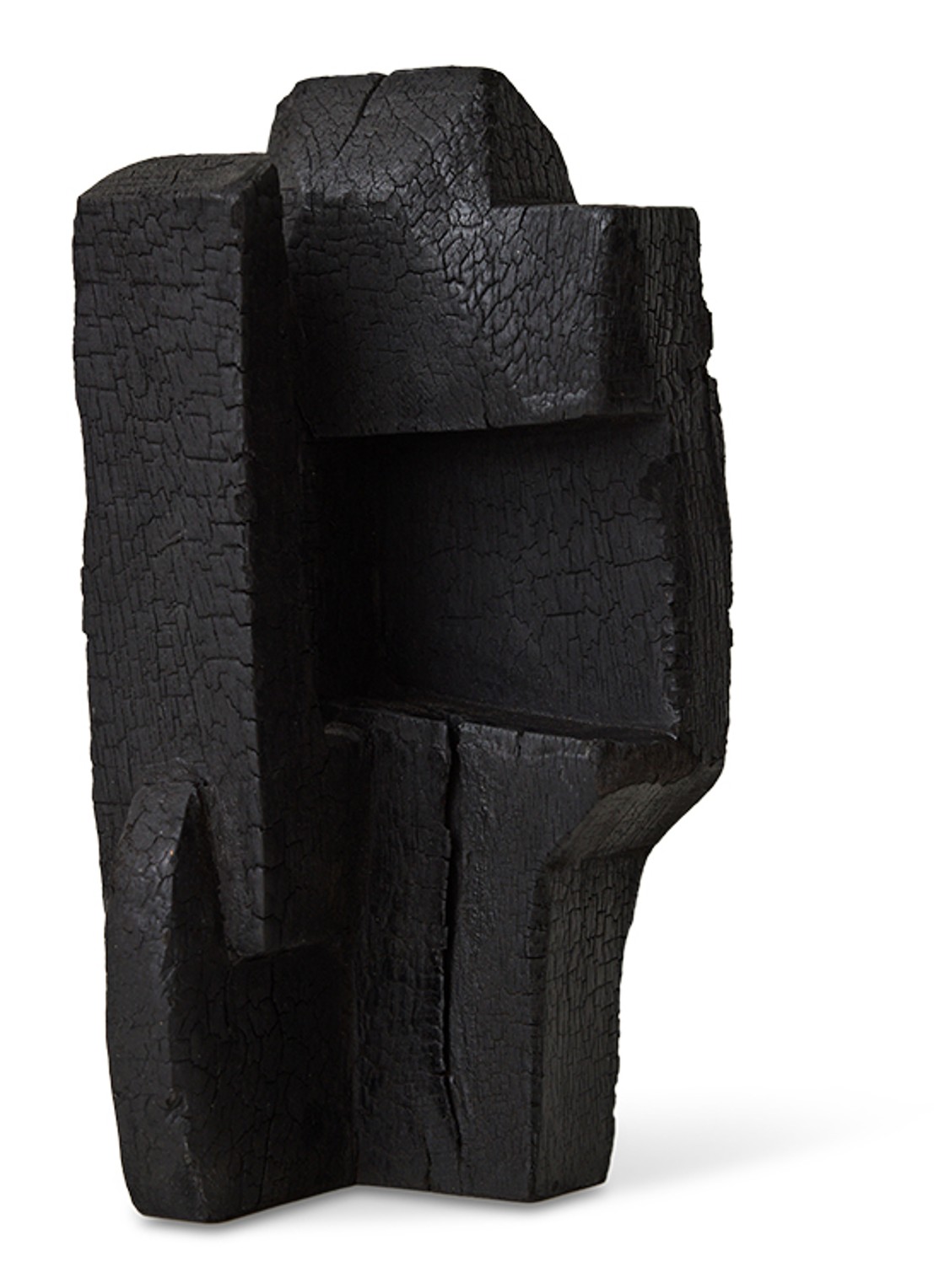 HKliving Burned ornament - voorkant 3 zwart