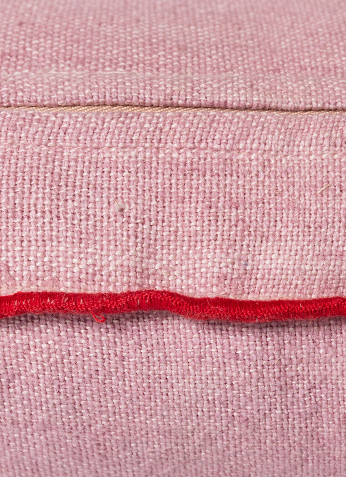 HKliving Candyfloss sierkussen 50 x 30 cm - detail 3 roze