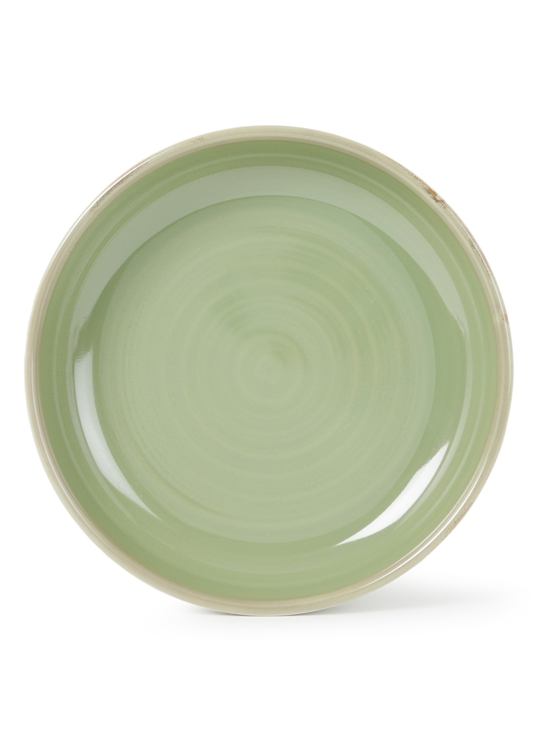 HKliving Chef Ceramics diep bord 19,3 cm  - voorkant 5 lichtgroen