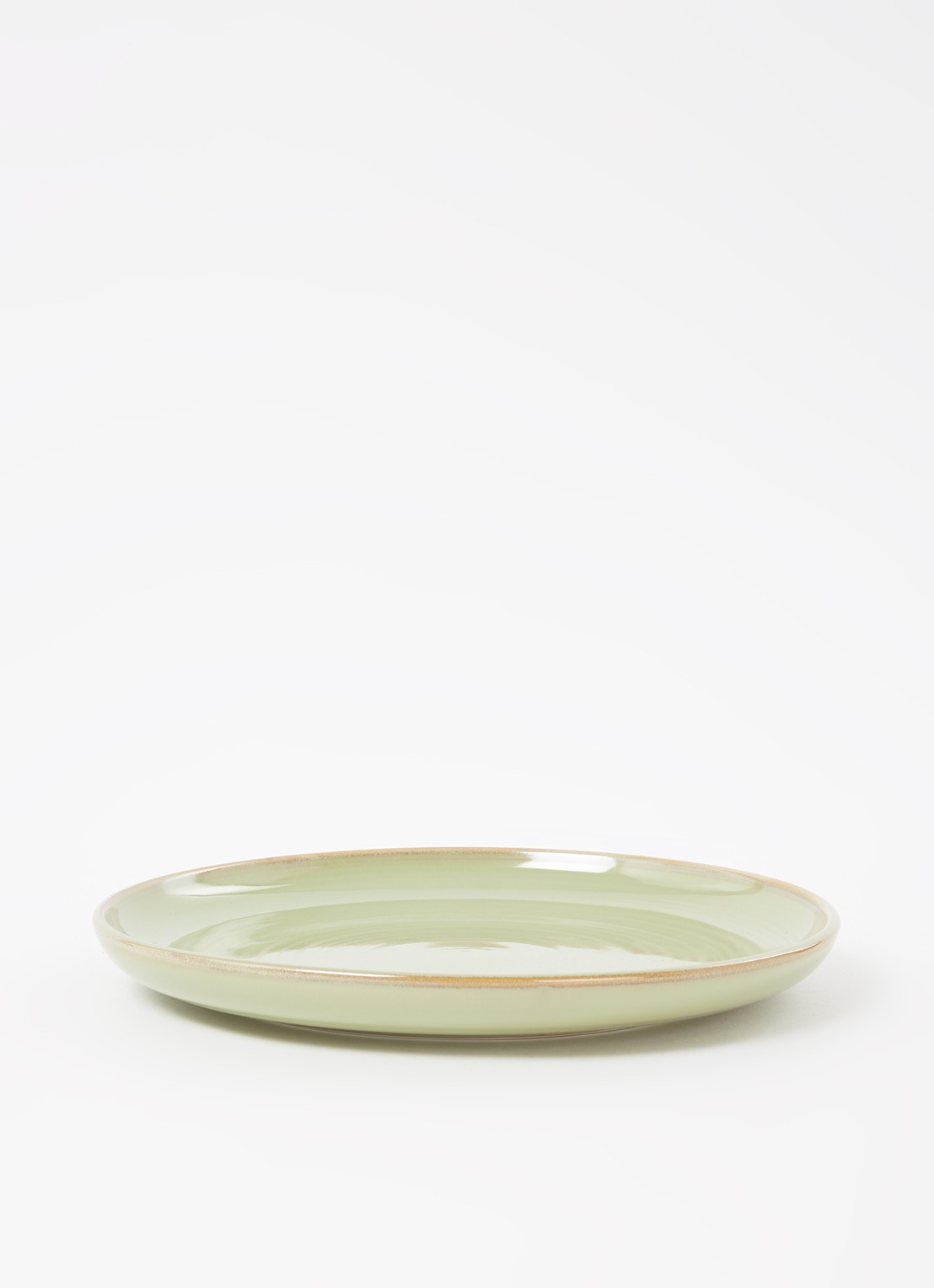 HKliving Chef Ceramics dinerbord 26 cm - detail 4 mosgroen