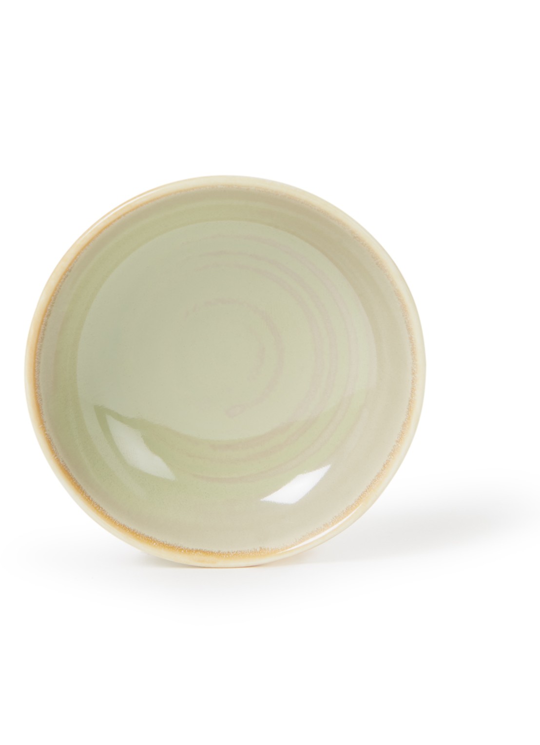 HKliving Chef Ceramics dipschaal 9 cm  - voorkant lindegroen
