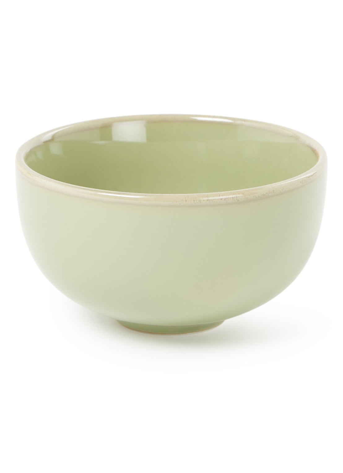 HKliving Chef ceramics kom 10,7 cm - voorkant 2 mosgroen