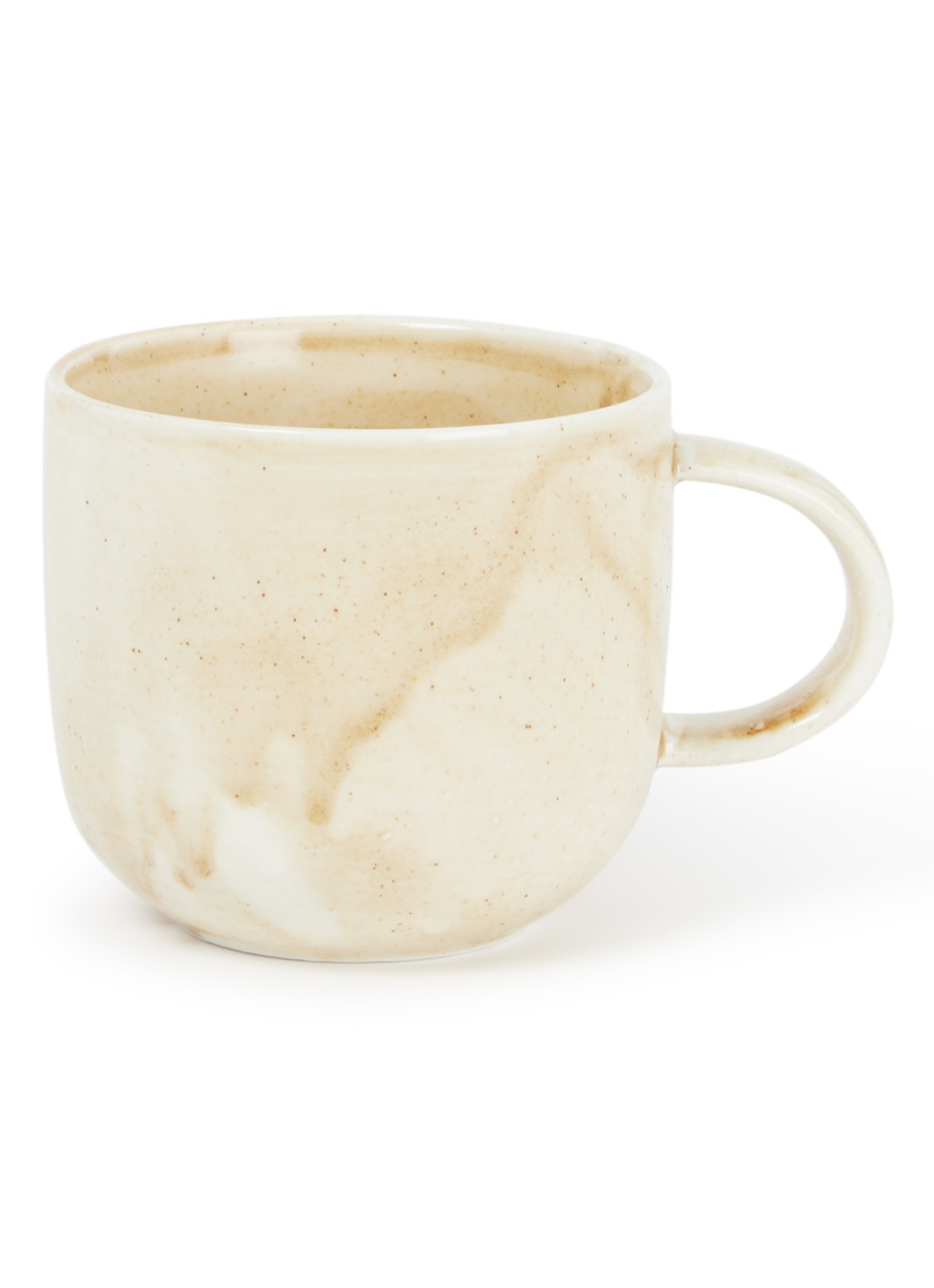 HKliving Chef Ceramics kopje 32 cl - voorkant vanillegeel