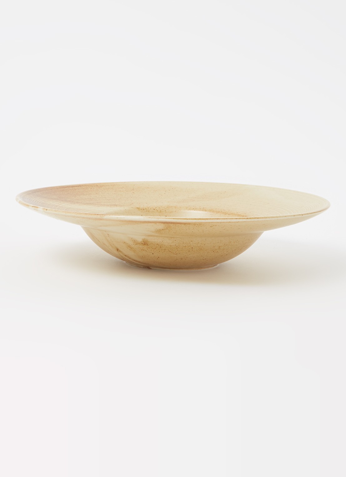 HKliving  Chef ceramics pastabord 28 cm - detail 4 okergeel