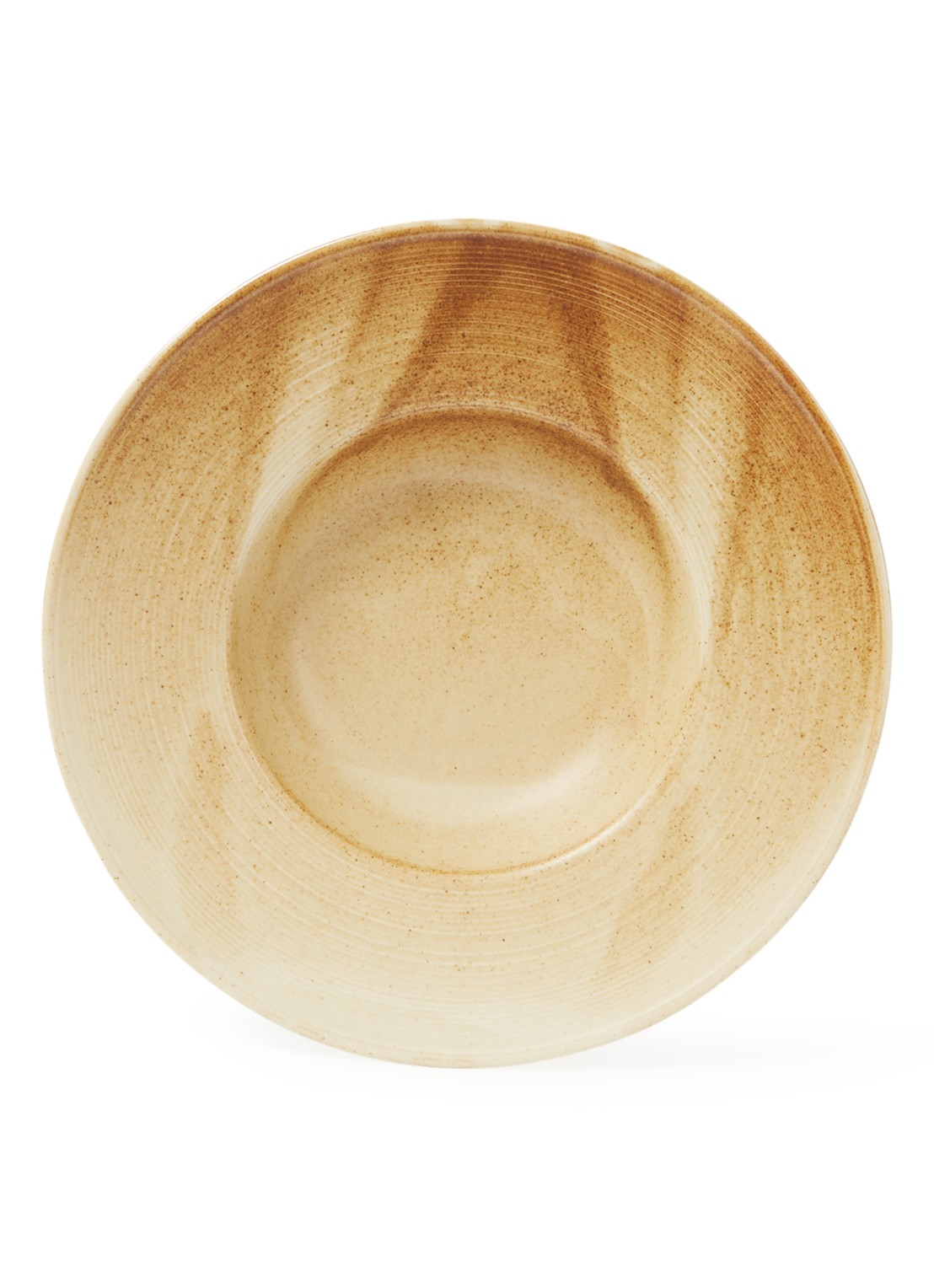 HKliving  Chef ceramics pastabord 28 cm - voorkant okergeel
