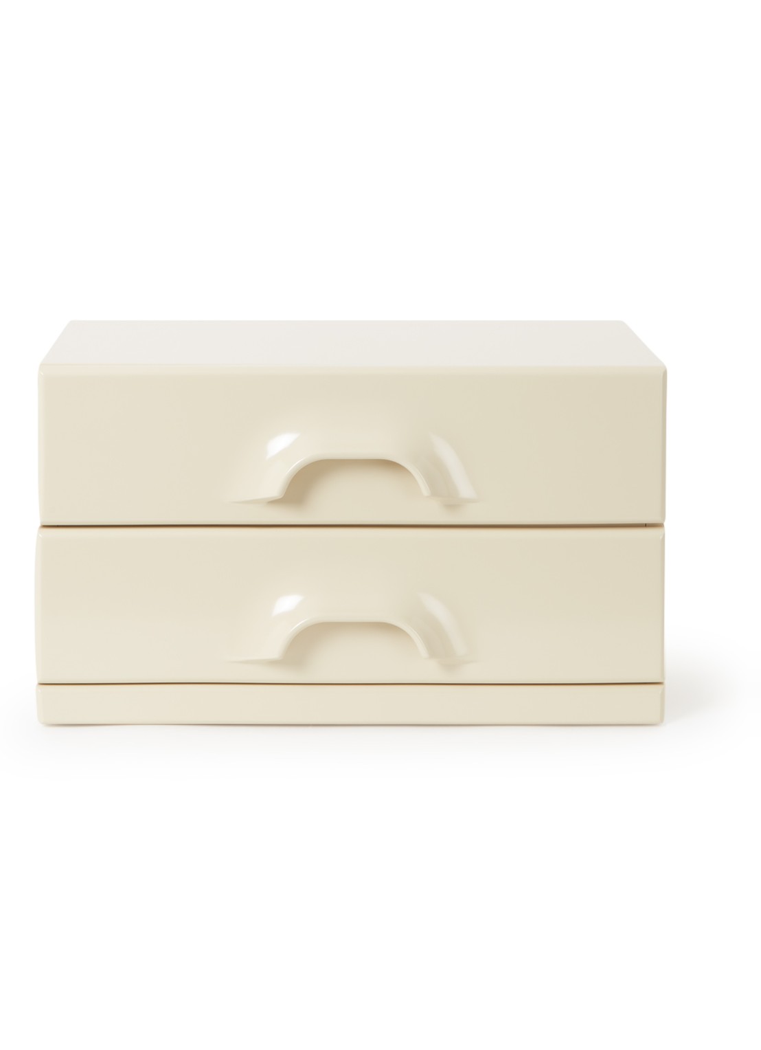 HKliving Chest of 2 ladekast 35,2 x 60 cm  - voorkant vanillegeel