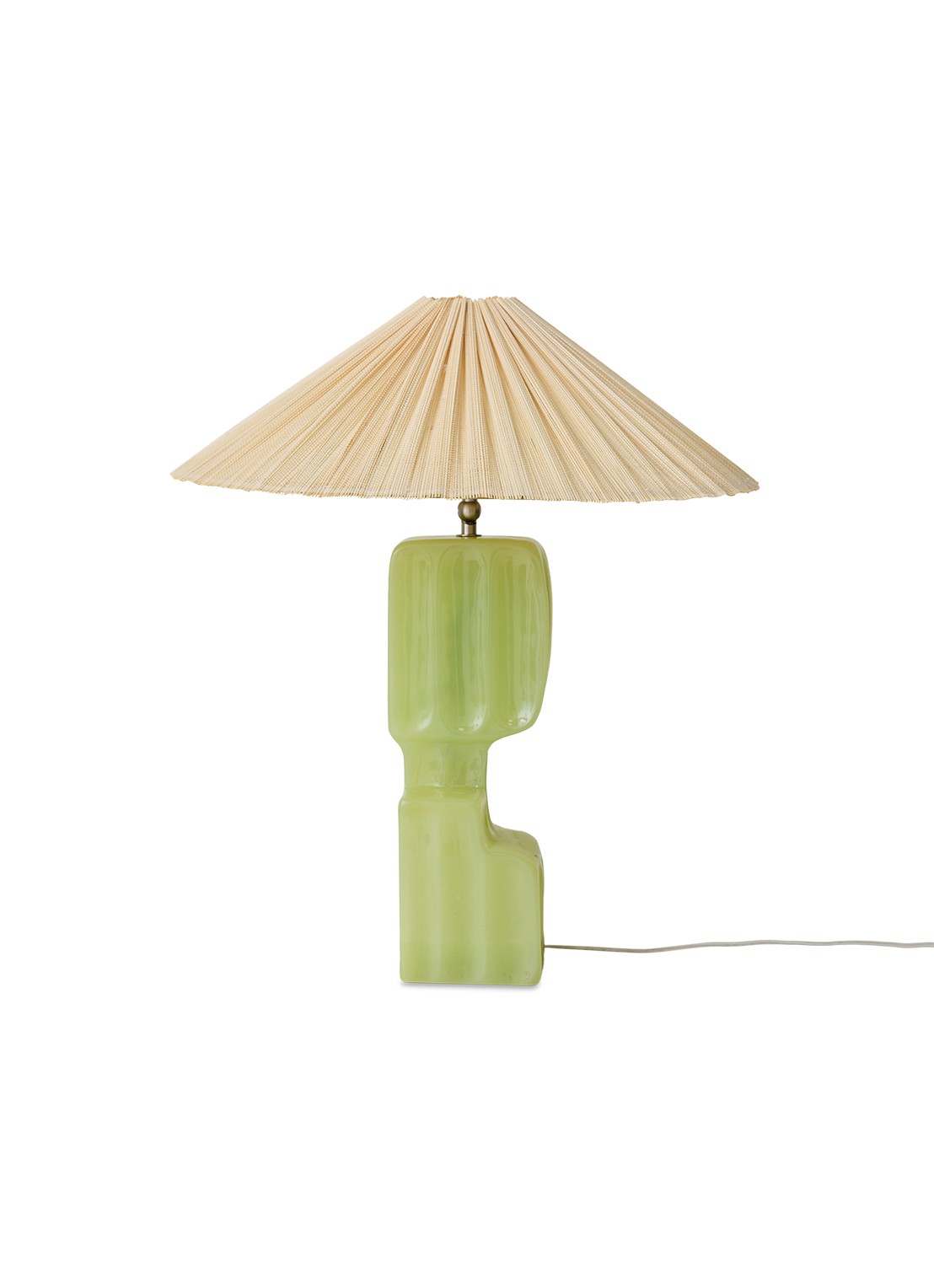HKliving Column tafellamp 43,5 cm - achterkant groen