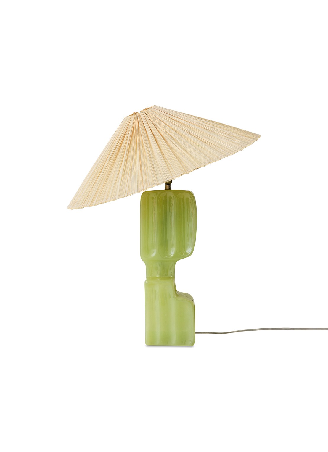 HKliving Column tafellamp 43,5 cm - detail 2 groen