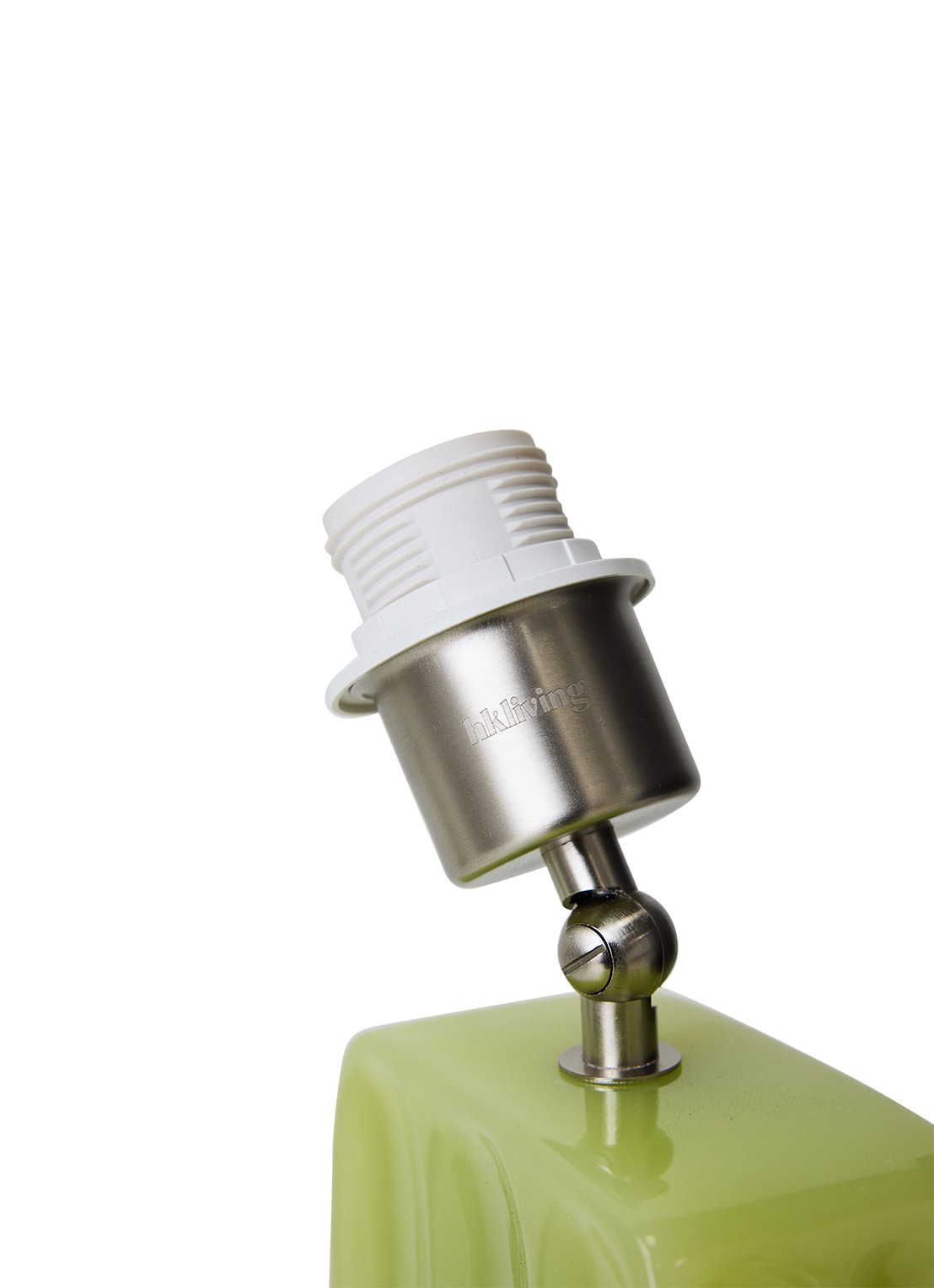 HKliving Column tafellamp 43,5 cm - voorkant 7 groen