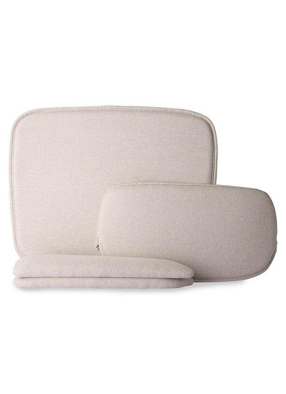 HKliving Comfort Kit kussens 4-delig - voorkant creme