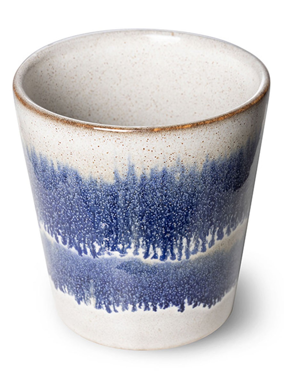 HKliving Cosmos kopje 23 cl - voorkant 6 royalblauw