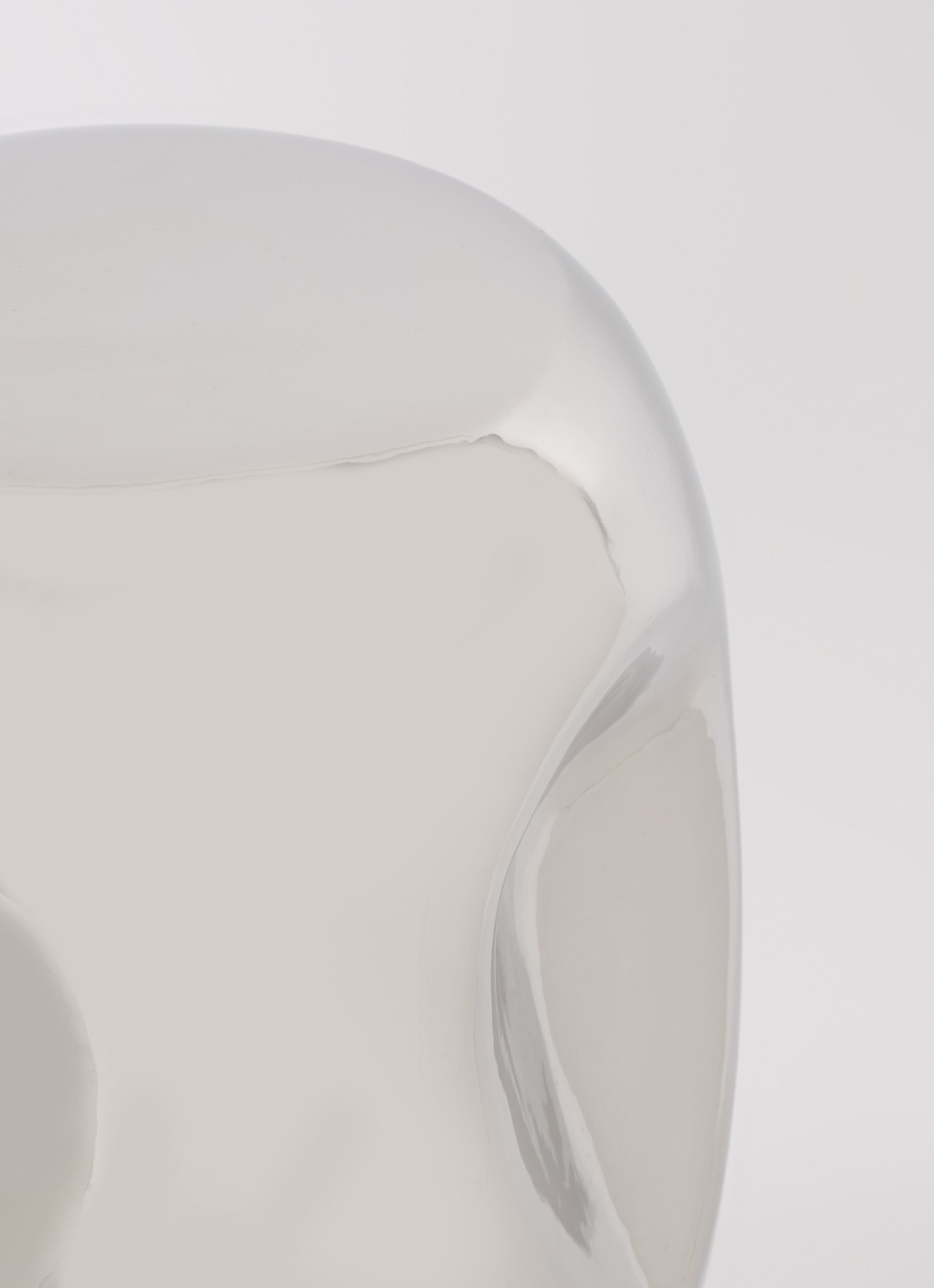 HKliving Currents bijzettafel 36 x 45 cm - voorkant 2 metallic