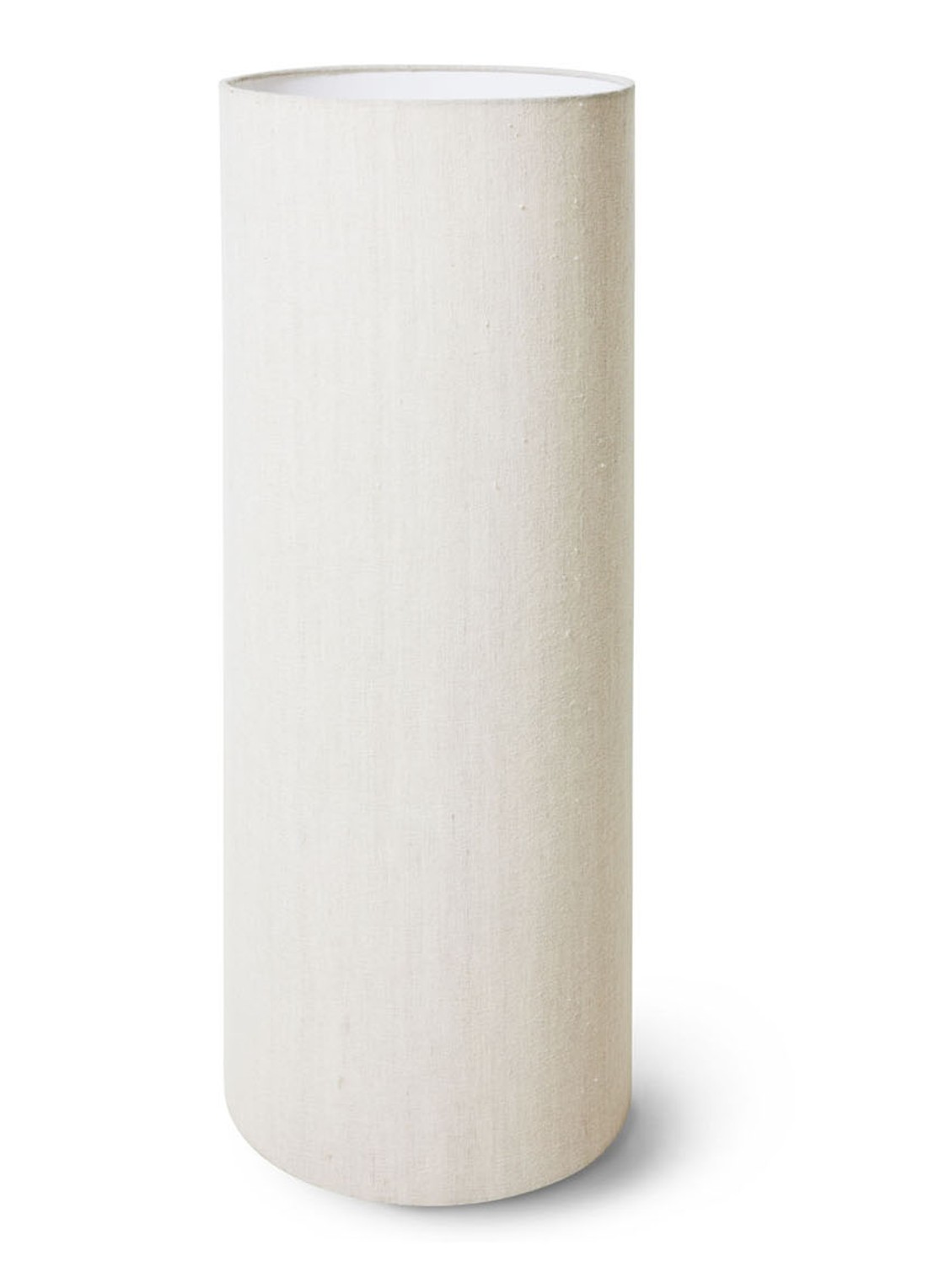 HKliving Cylinder Floral XL lampenkap - voorkant gebroken wit