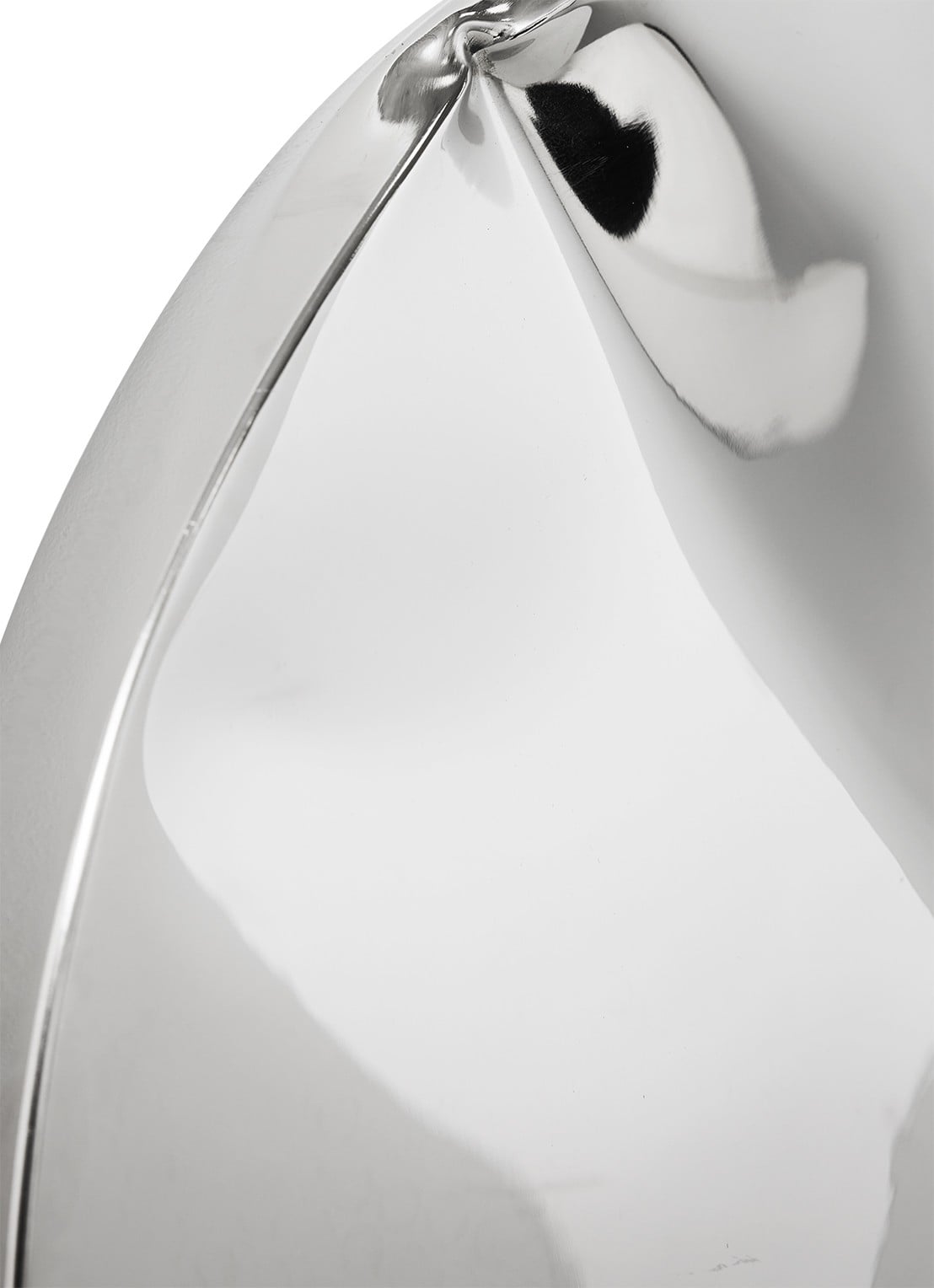 HKliving Dent wandelement 68 cm - achterkant zilver