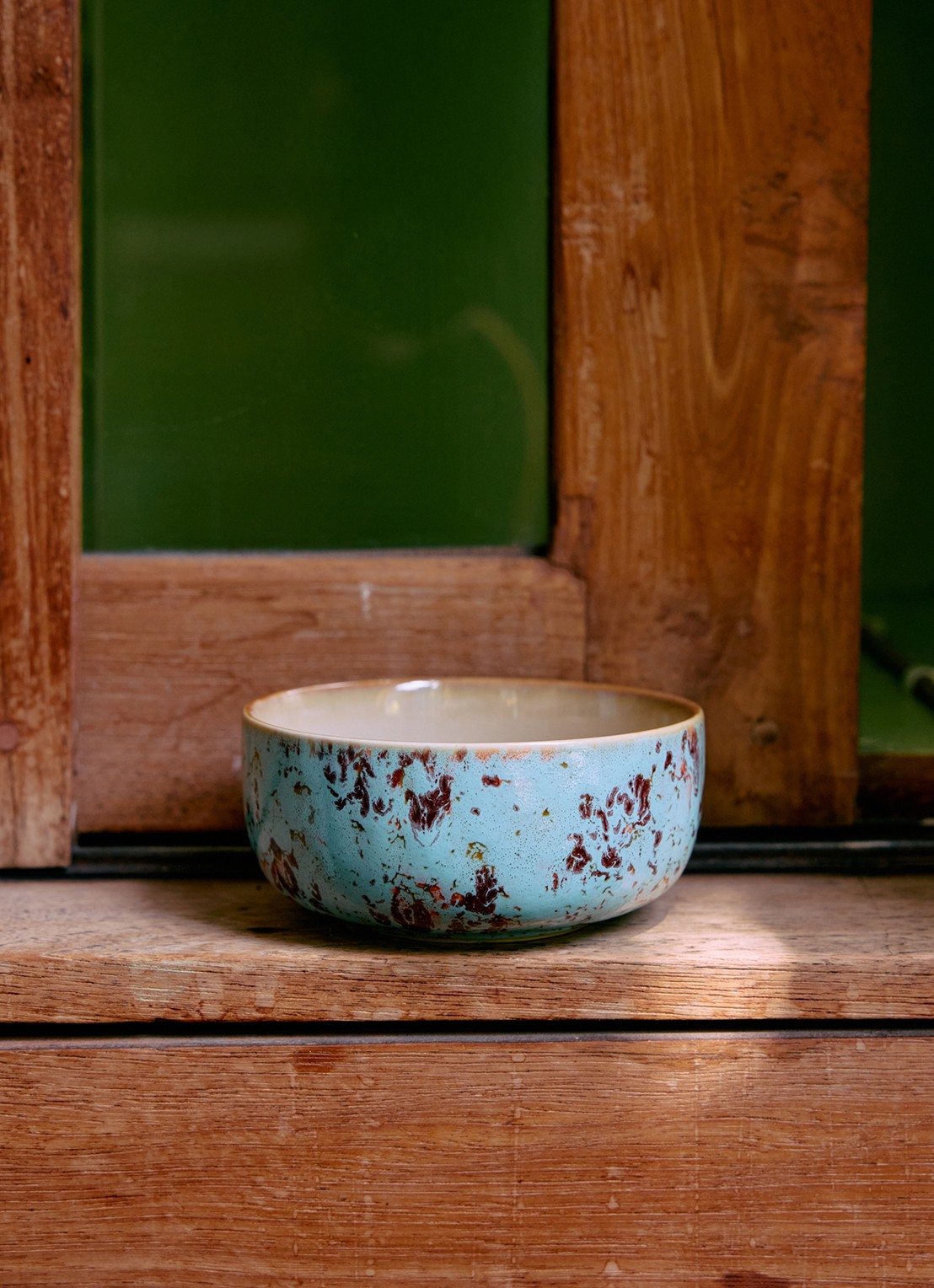 HKliving Dessert kom 12,5 cm - detail 4 turquoise
