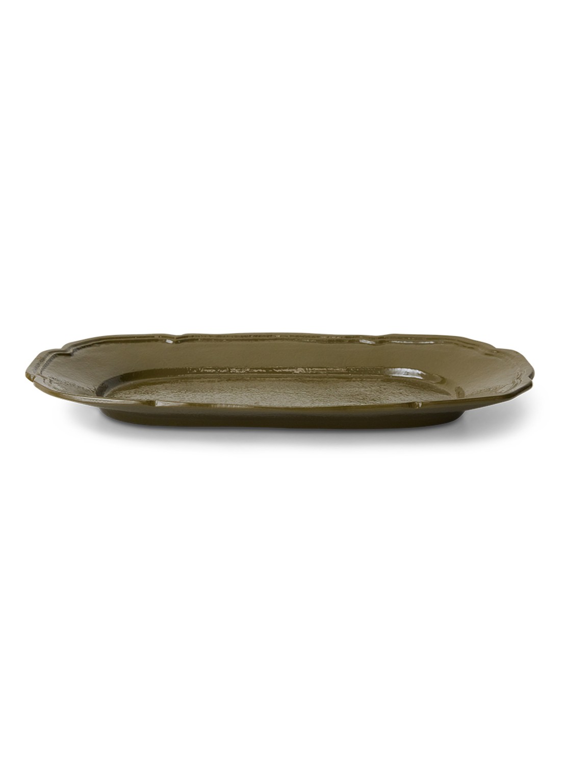 HKliving Dienblad 22,5 x 13 cm - achterkant 3 groen