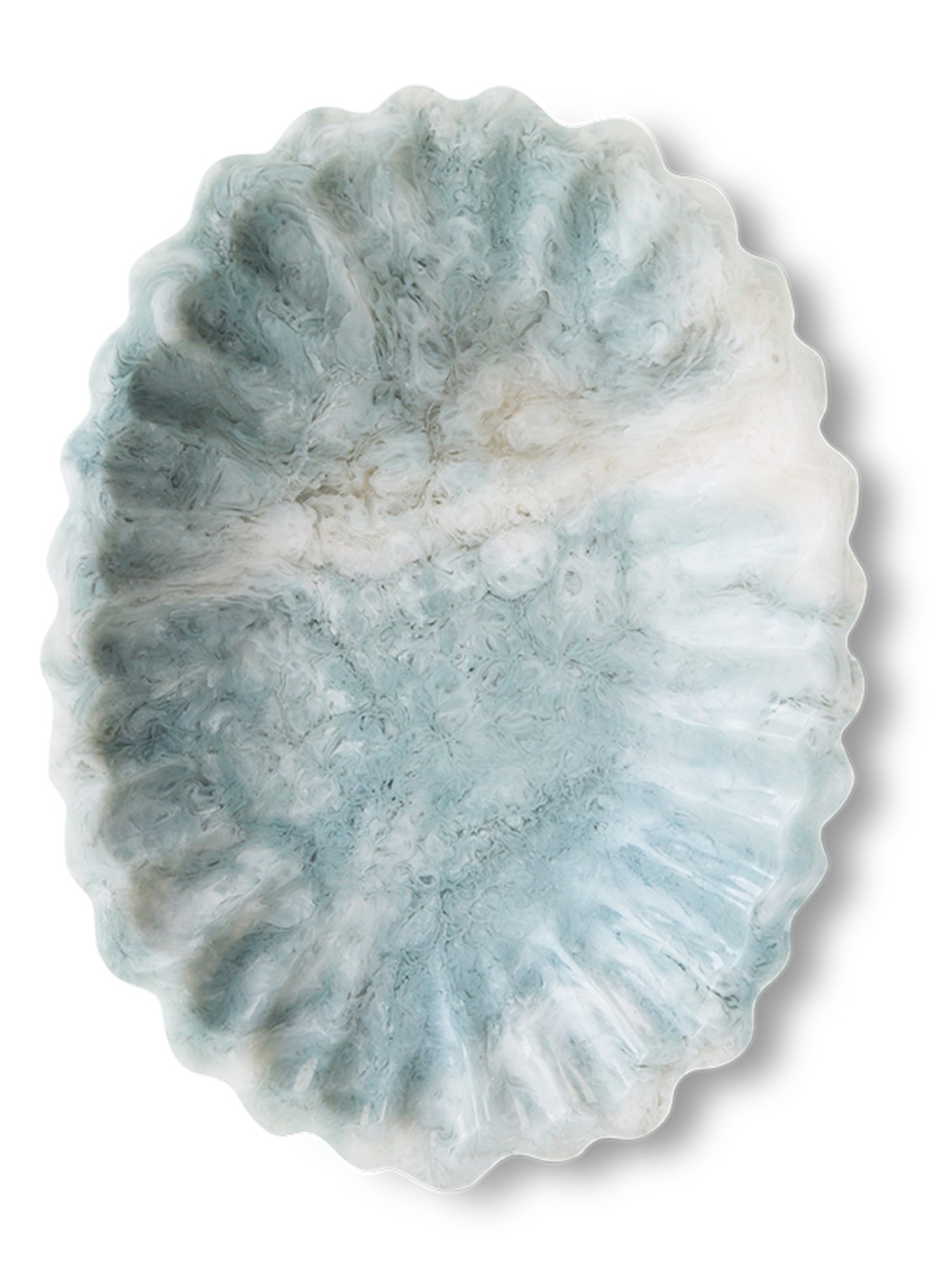 HKliving Dienblad 29 x 21,5 cm - voorkant blauw