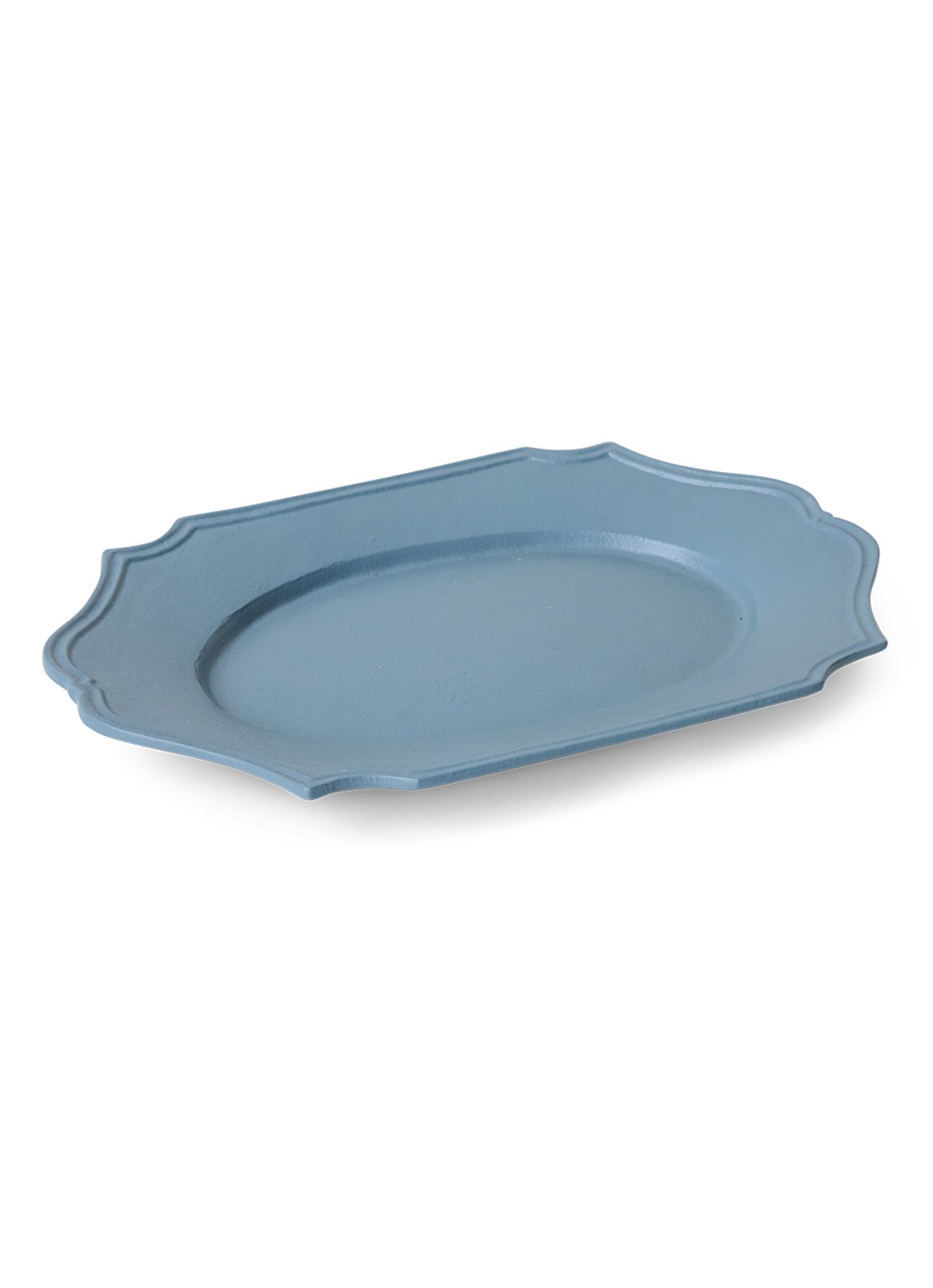 HKliving Dienblad 35,5 x 24,5 cm - voorkant 3 blauw