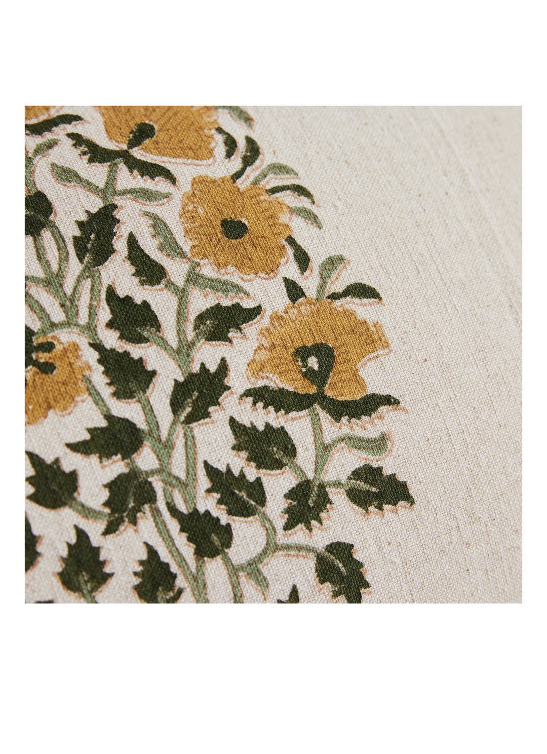 HKliving Farmhouse sierkussen 90 x 30 cm - detail 3 roodbruin