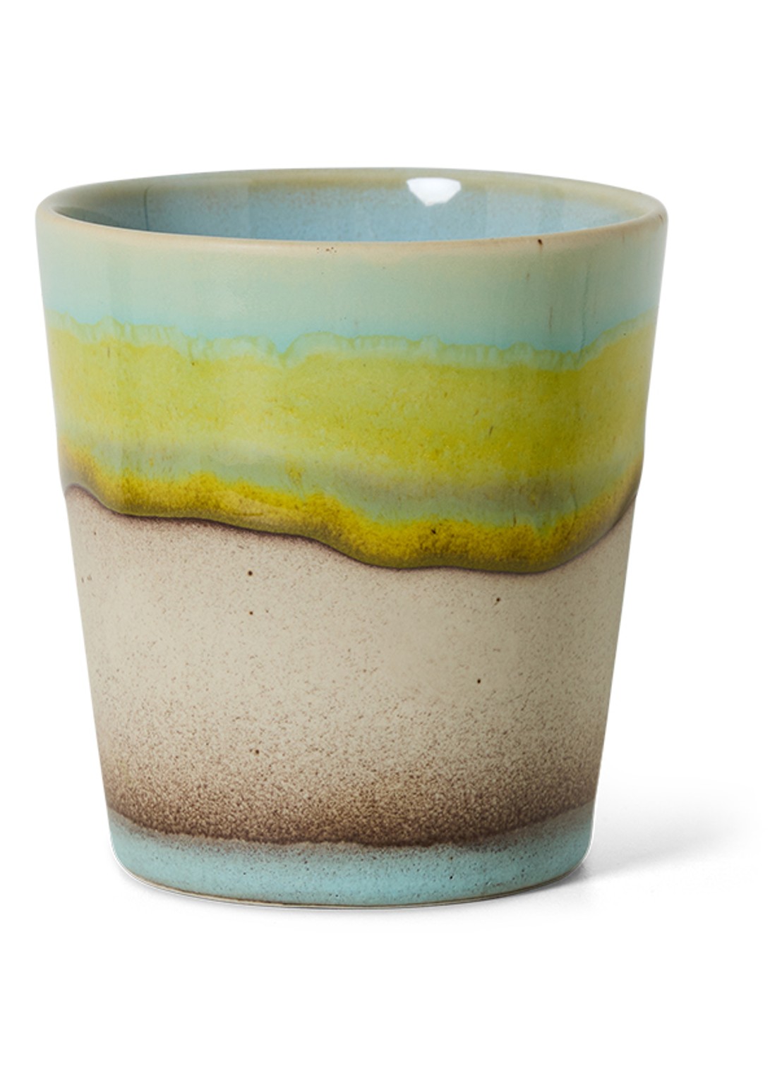 HKliving Glint mok - voorkant 2 blauw