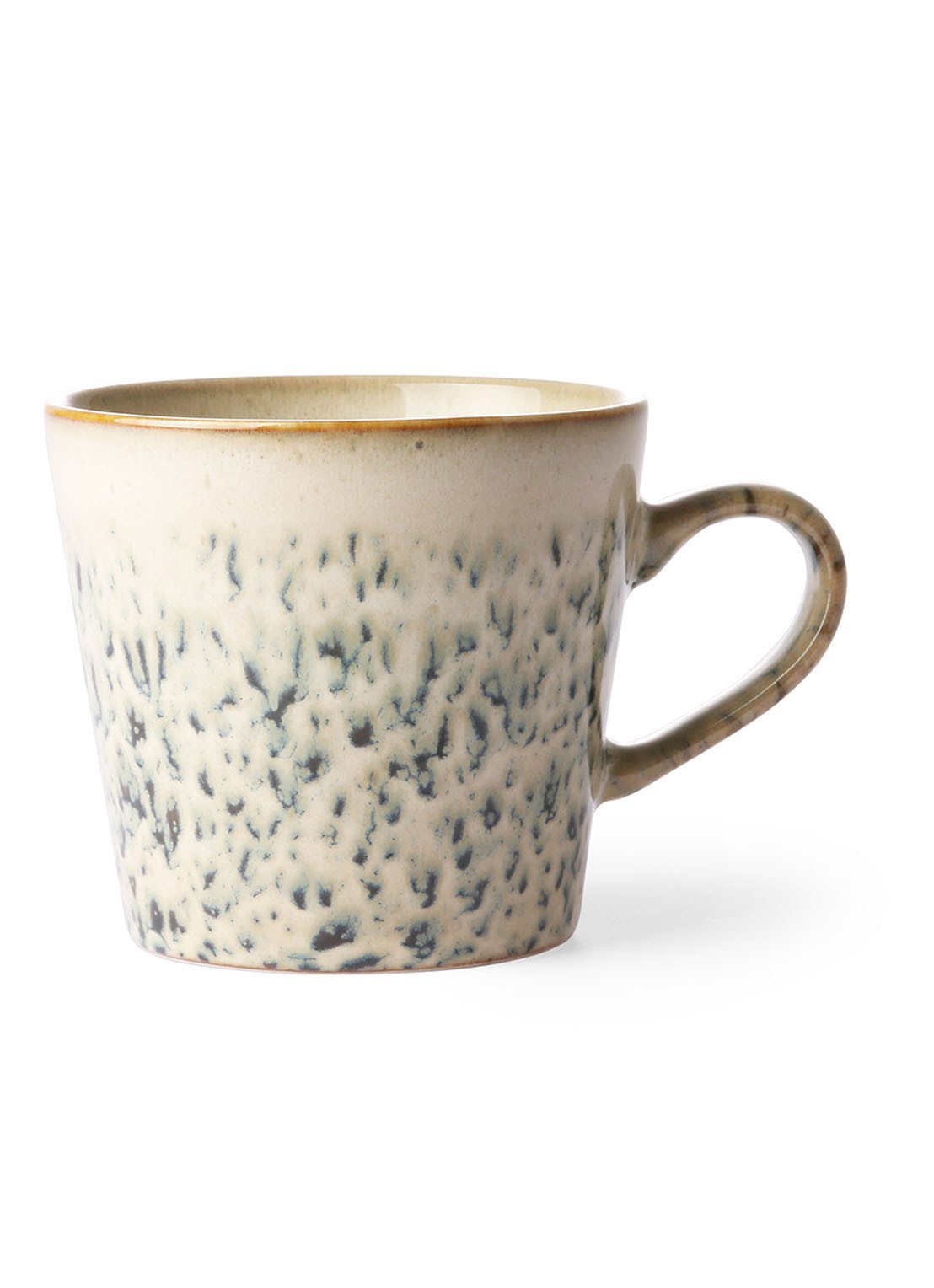 HKliving Hail cappuccinokopje 30 cl - voorkant 5 lichtgroen