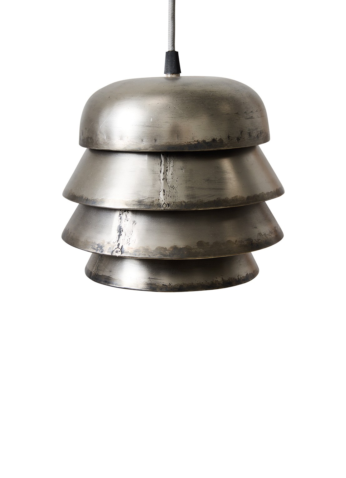 HKliving Hanglamp 20 cm - detail zilver