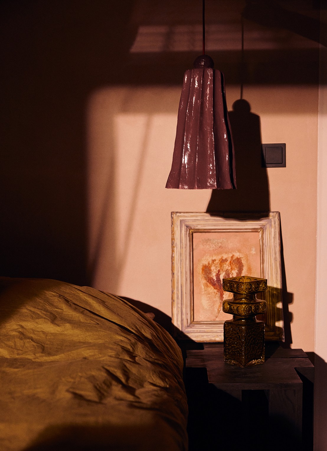HKliving Hanglamp 37 cm - detail 4 bruin