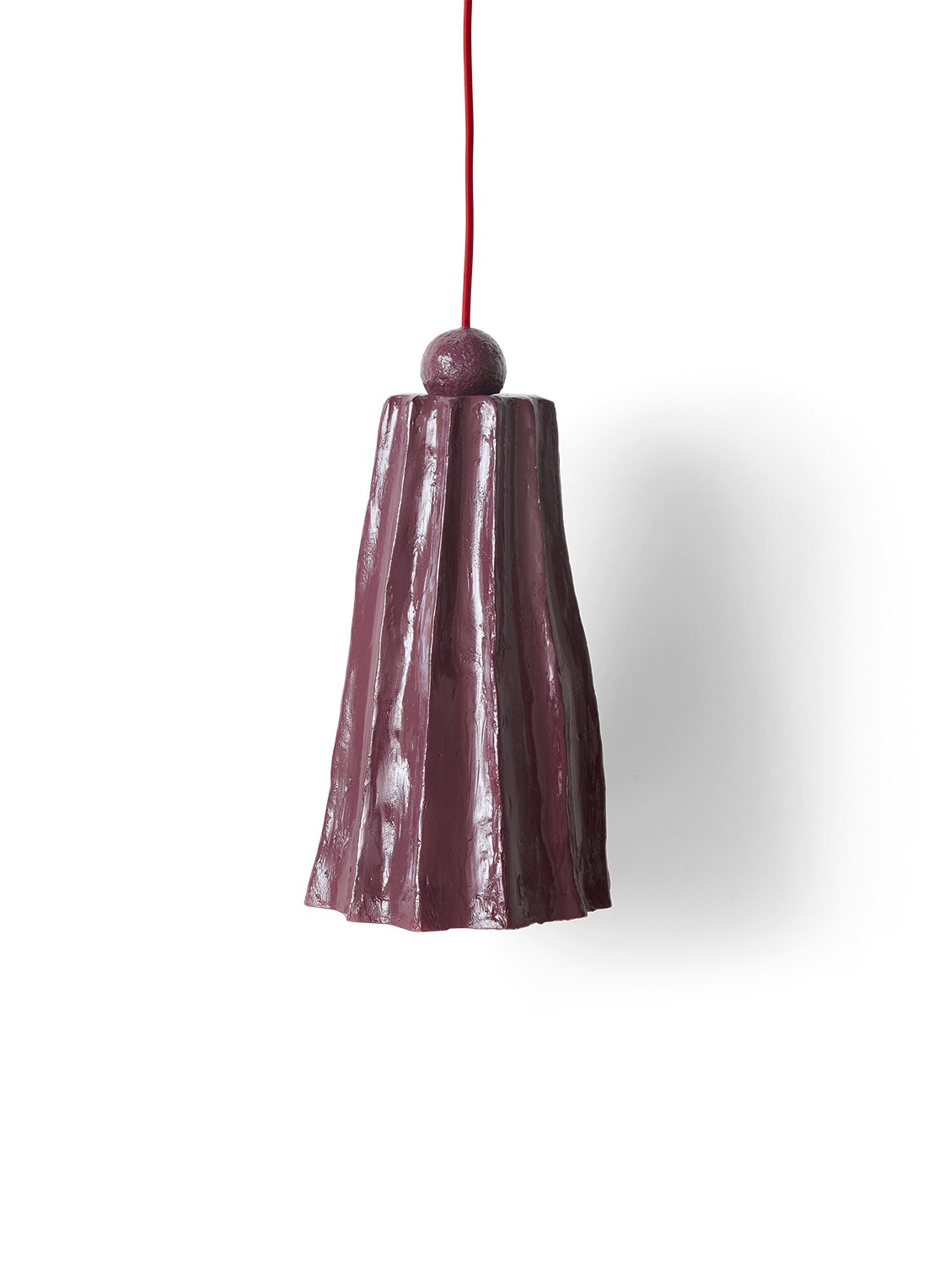 HKliving Hanglamp 37 cm - voorkant 6 bruin