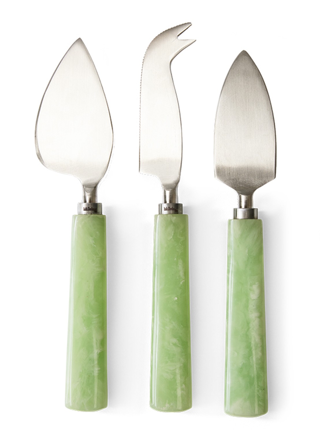 HKliving Kaasmes set van 3 - voorkant groen