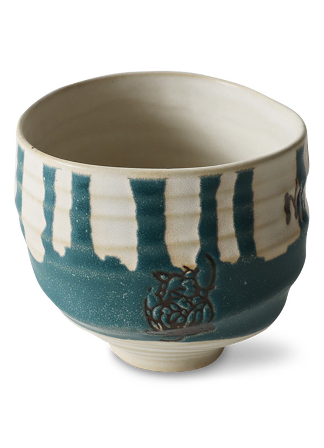 HKliving Koffiekopje 7,5 cm - voorkant 3 zeegroen