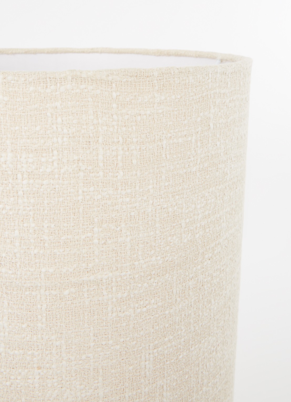 HKliving Lampenkap van linnen Ø33 cm - voorkant 2 beige