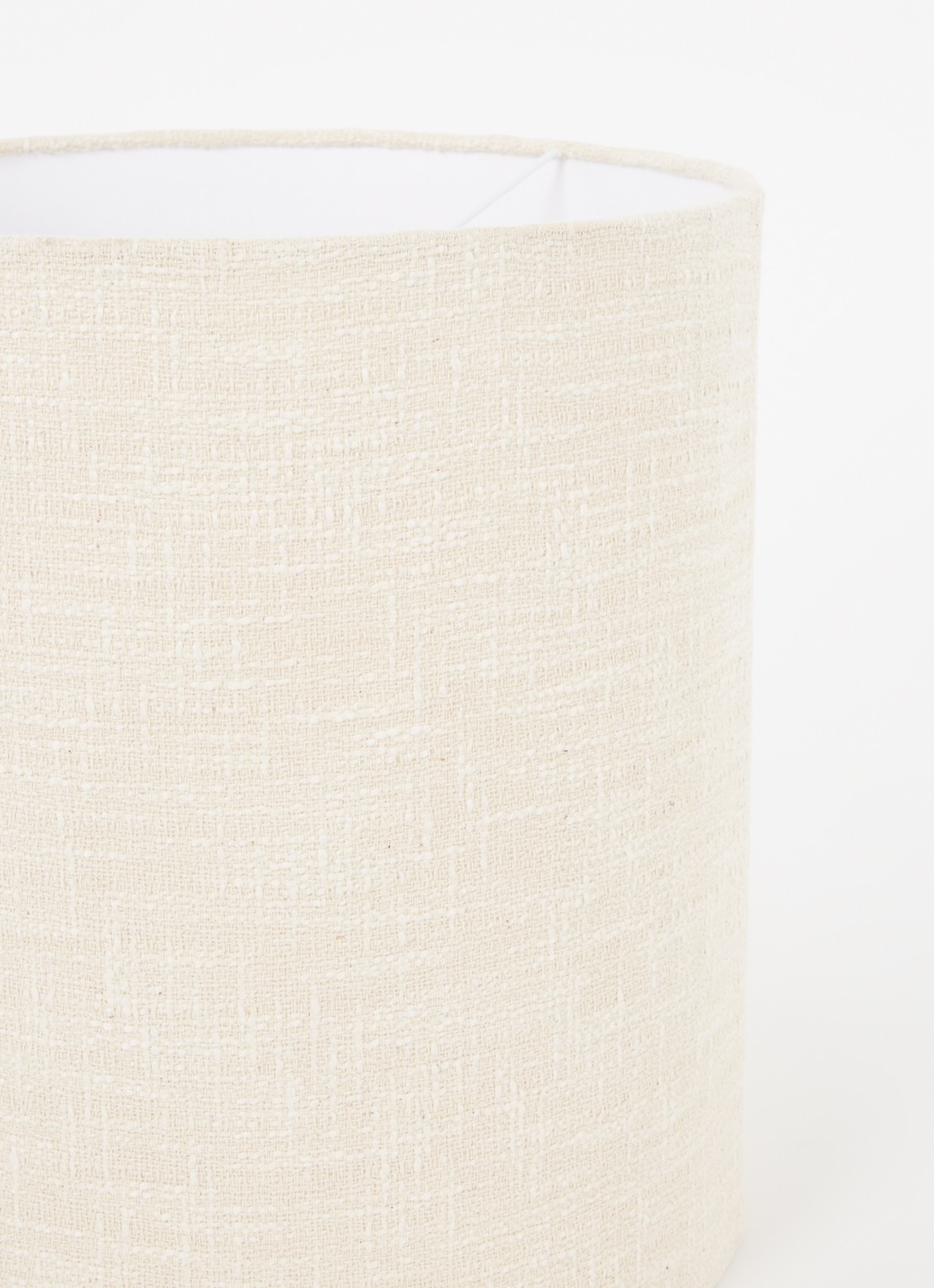 HKliving Lampenkap van linnen Ø38 cm - voorkant 2 beige