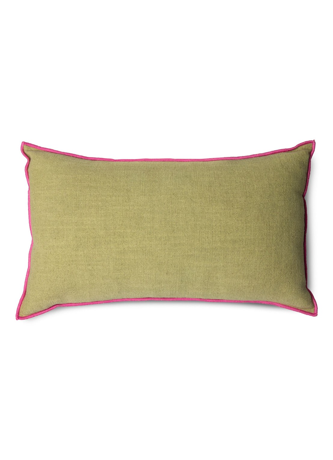 HKliving Mansion sierkussen 50 x 30 cm - voorkant 4 groen