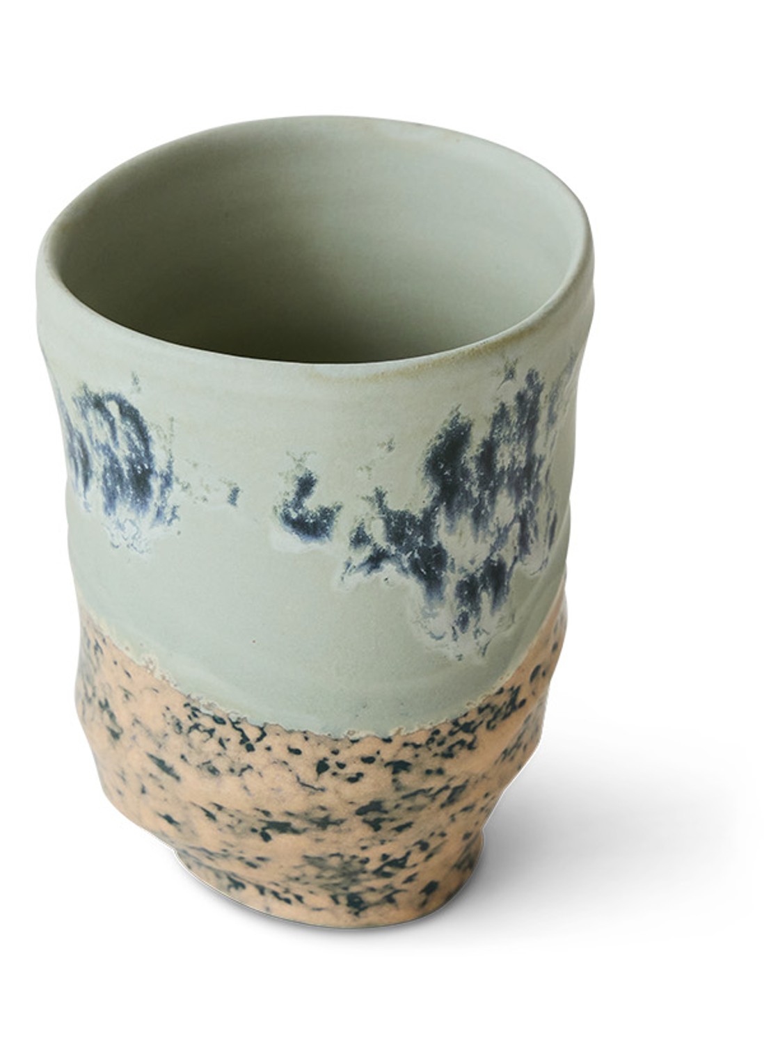 HKliving Mok 9,2 cm - voorkant 2 groen