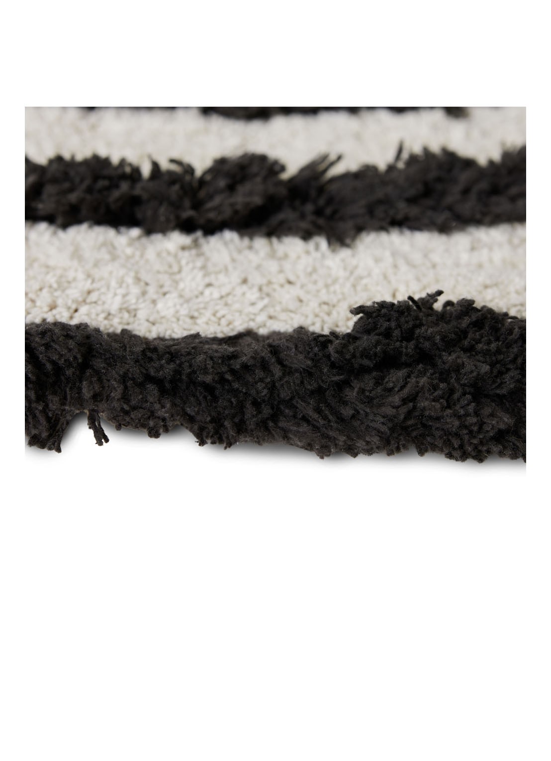 HKliving Mono badmat ø120 cm - detail 3 multicolor