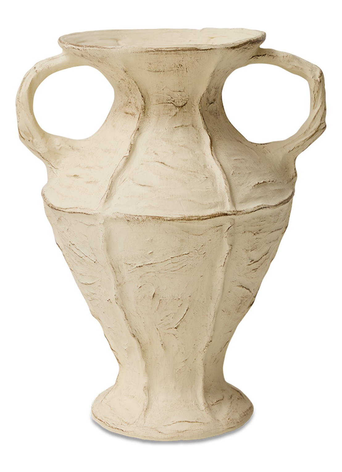 HKliving New Classics vaas - voorkant beige