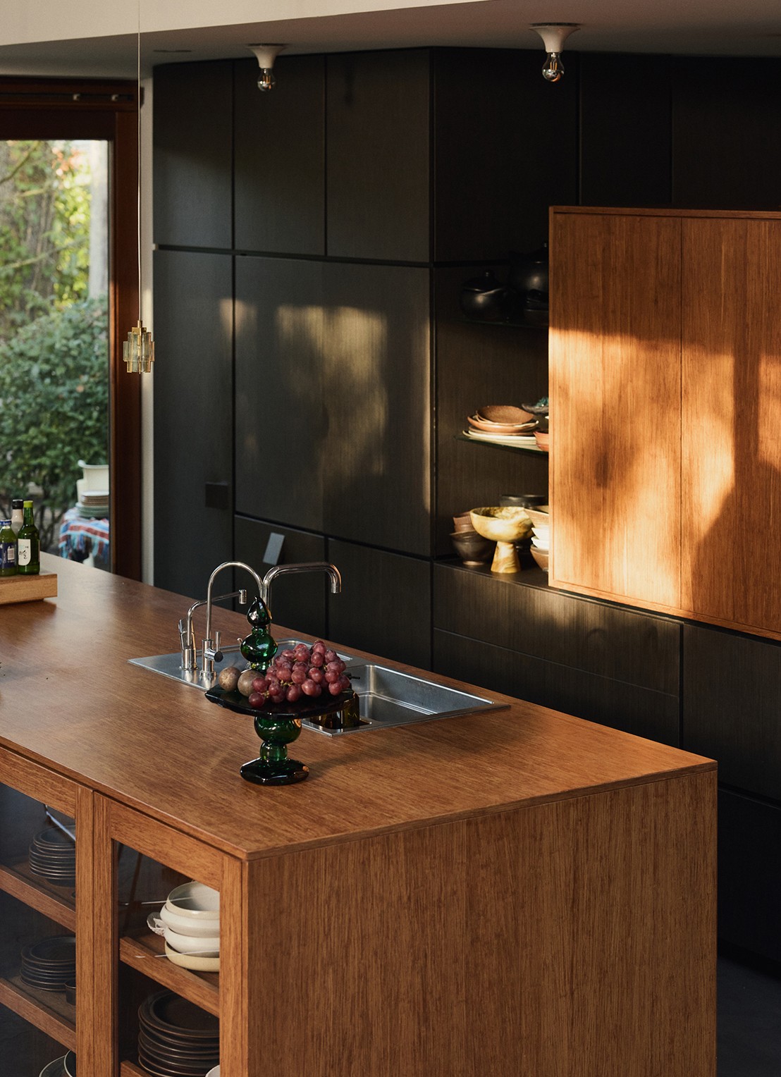 HKliving Nienke Sikkema Jewel taartplateau - detail 5 groen