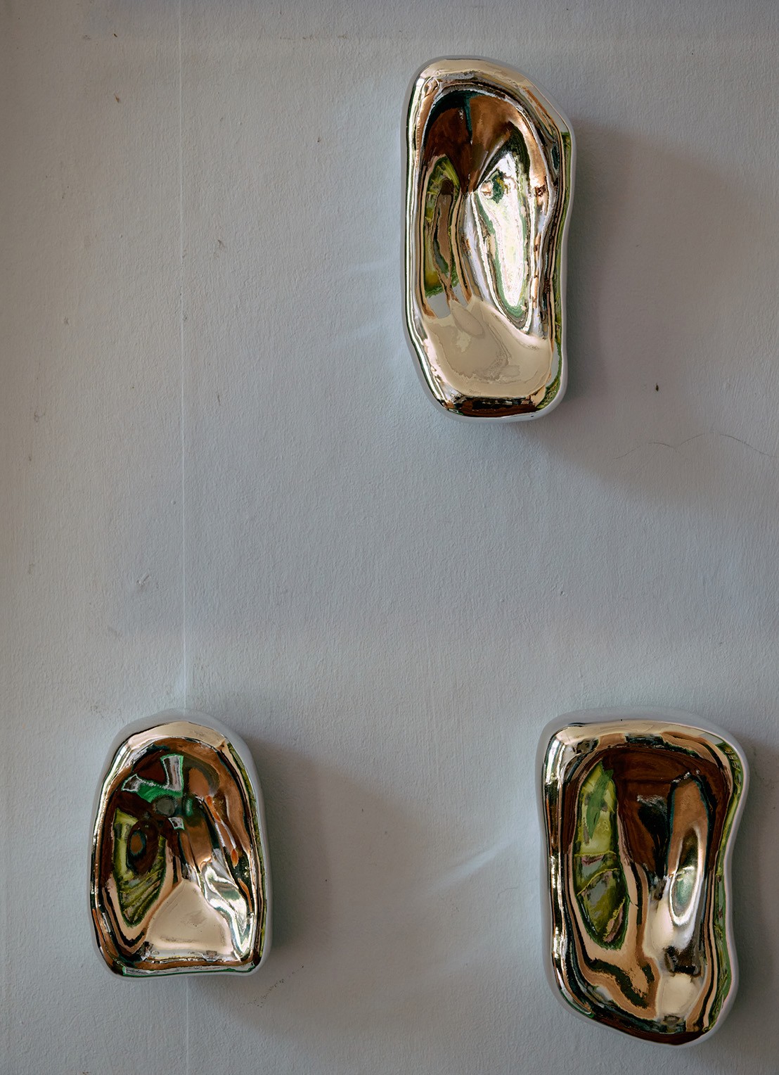 HKliving No. 1 ornament 18 cm - achterkant 4 zilver