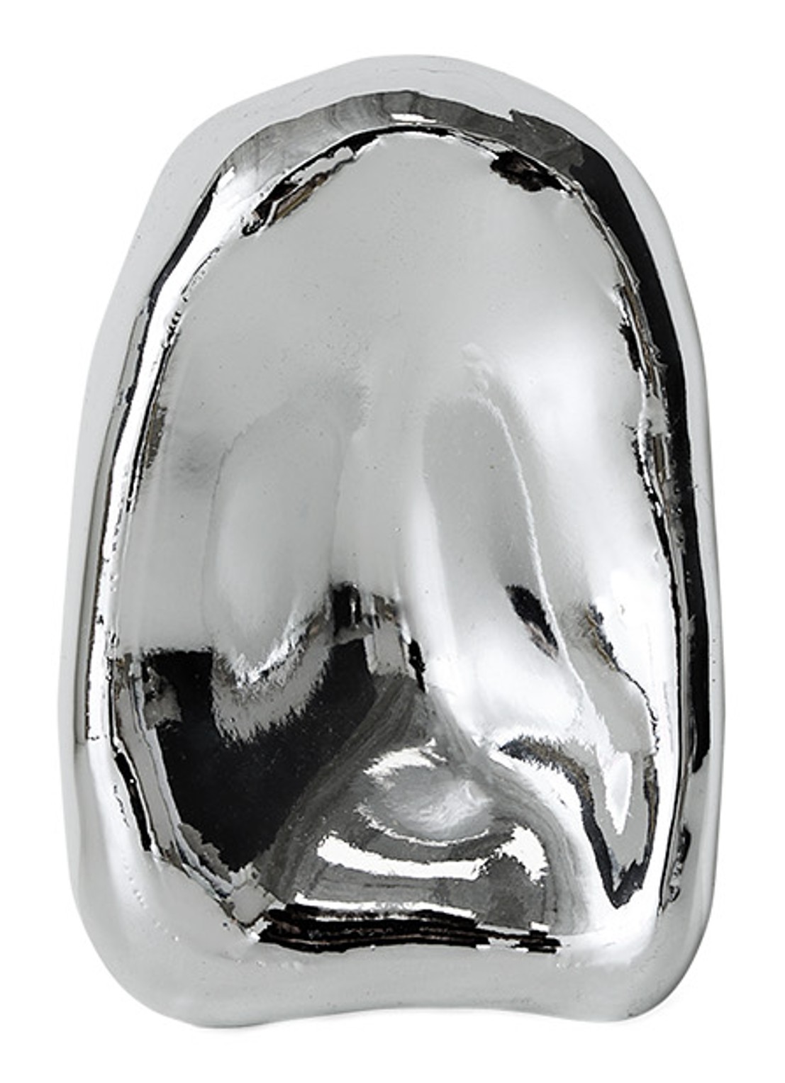 HKliving No. 1 ornament 18 cm - voorkant zilver