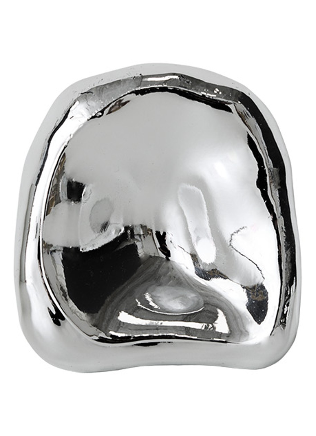 HKliving No. 2 ornament - voorkant 4 zilver