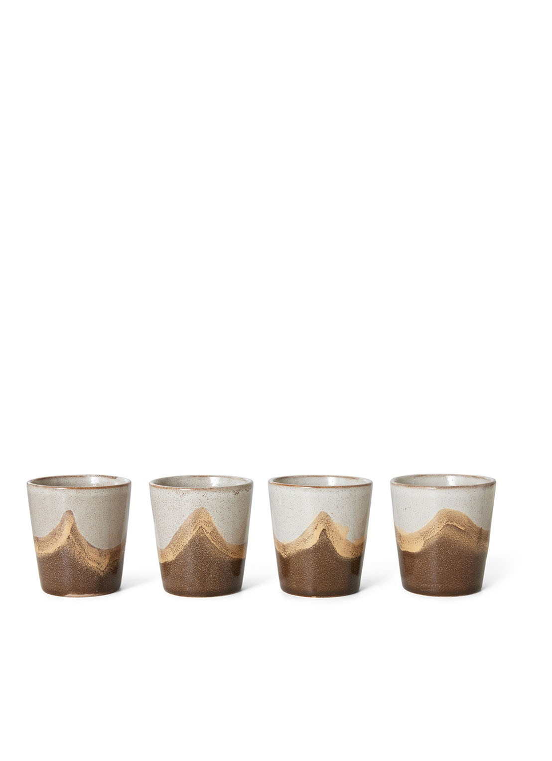 HKliving Oasis koffiekopje 23 cl - detail multicolor