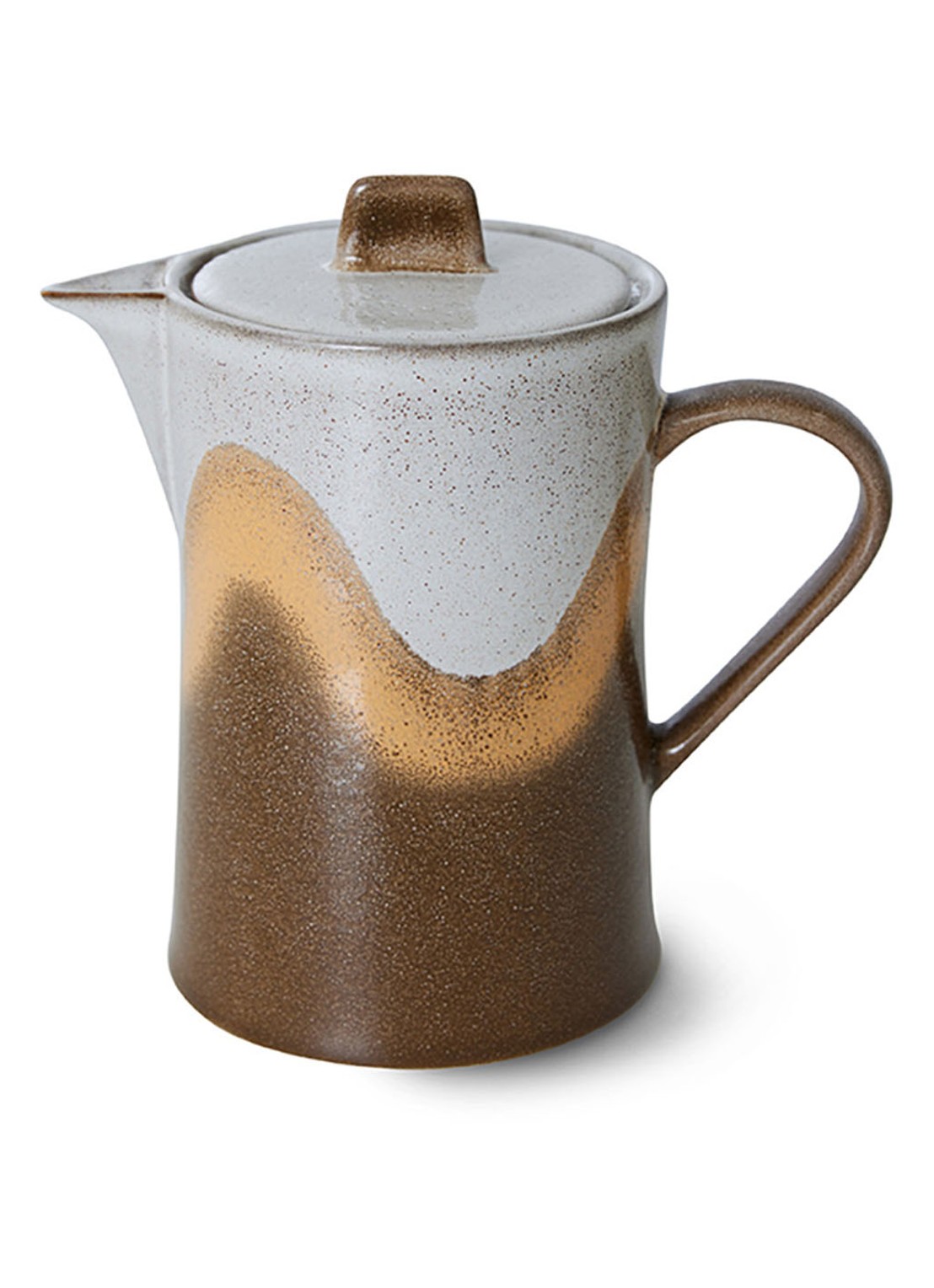 HKliving Oasis theepot 1 liter  - voorkant 2 multicolor